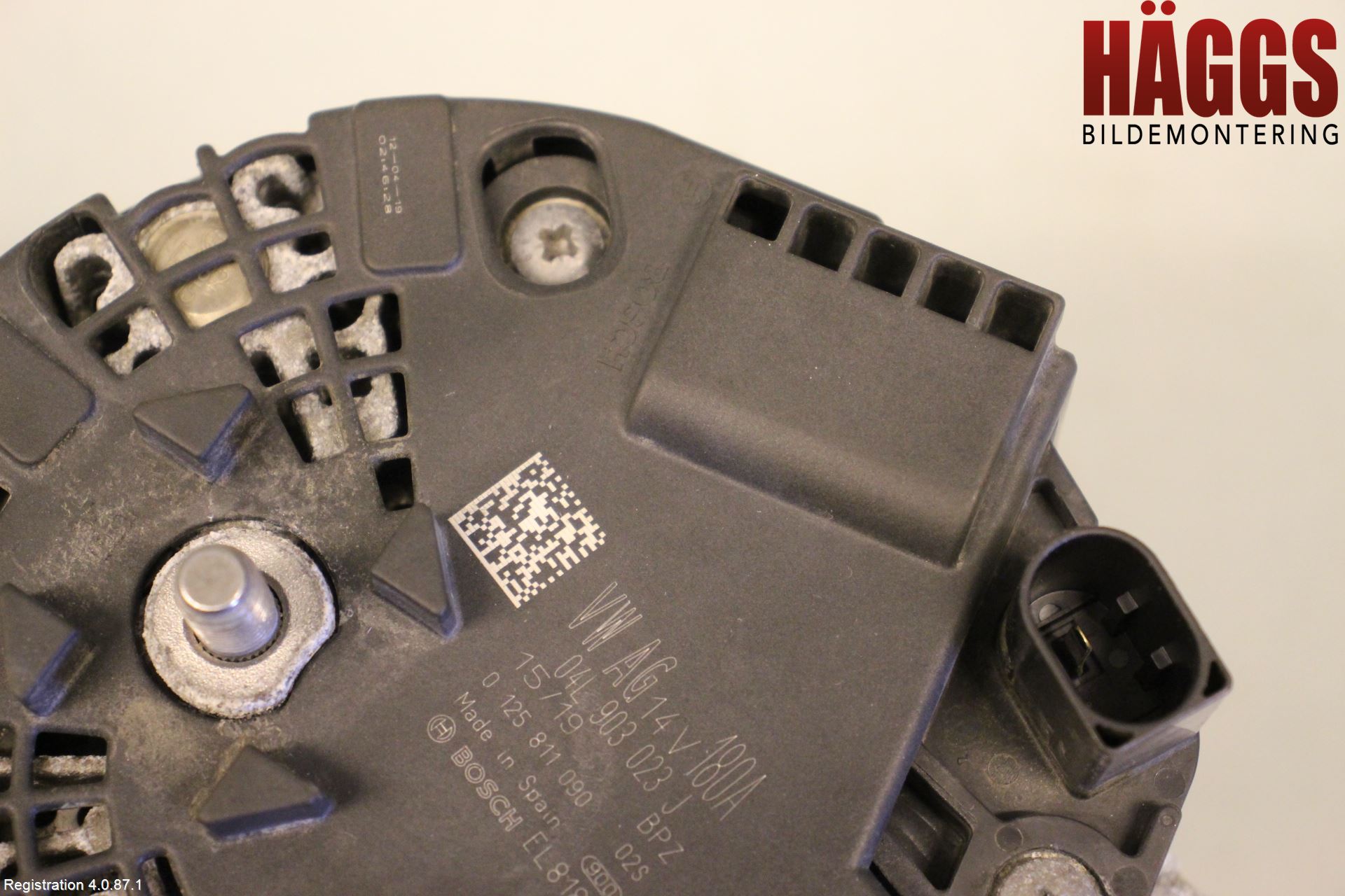 Volkswagen VW TIGUAN 16-24 Generator