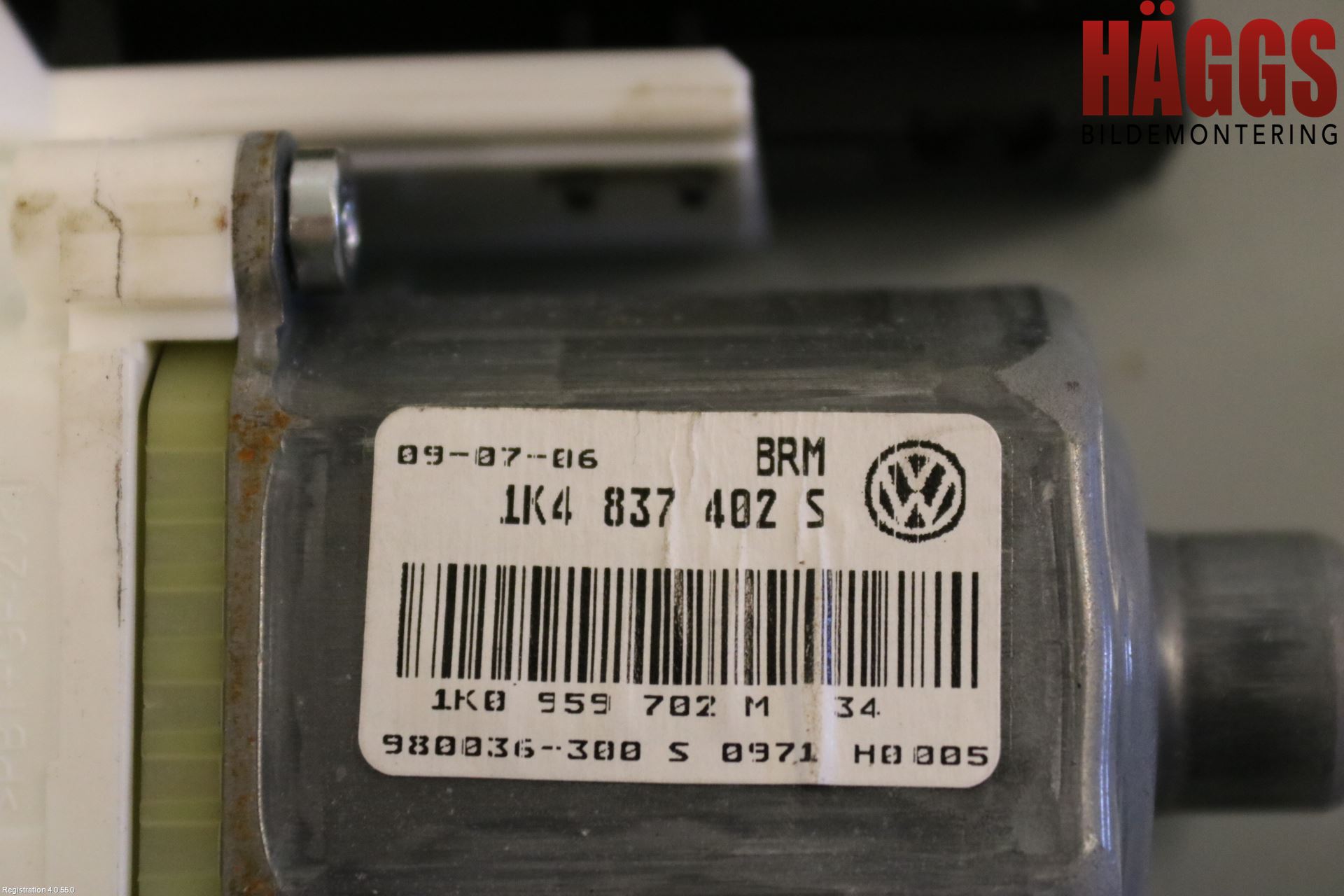 Volkswagen VW GOLF V 04-09 Fönsterhissmotor