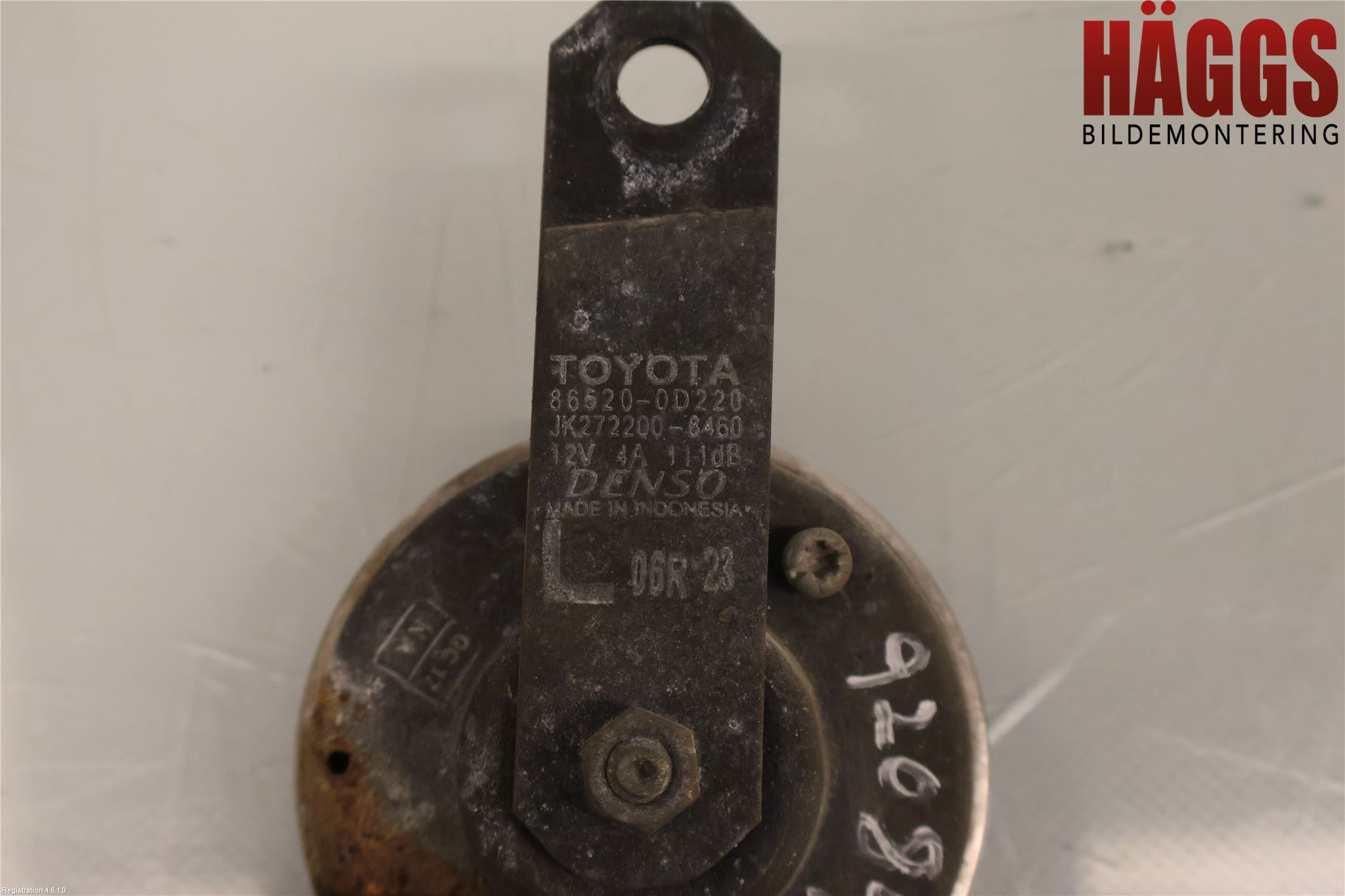 Toyota YARIS XP130 15-20 Signalhorn