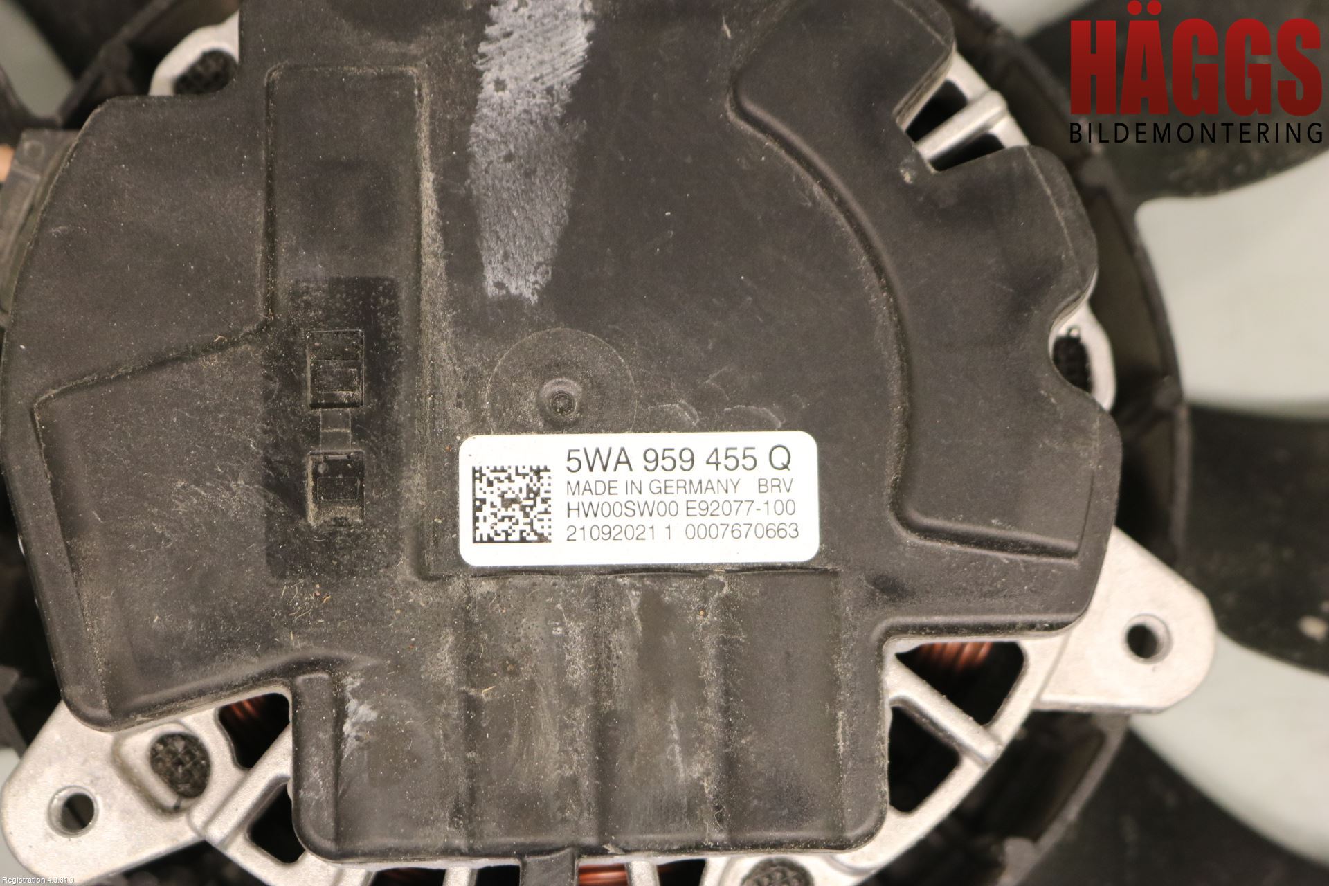 Volkswagen VW PASSAT 20-24 Kylfläkt El