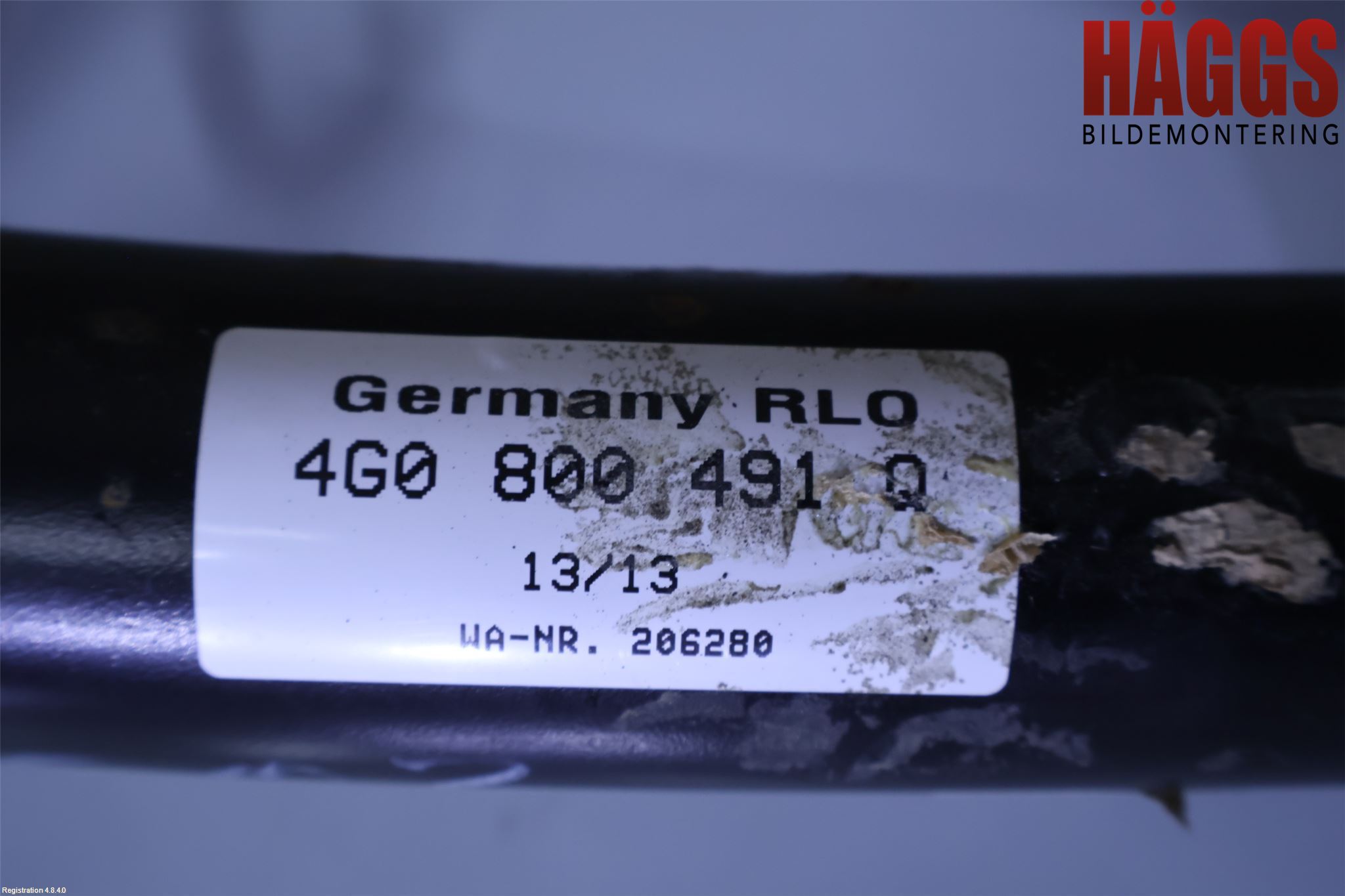 Audi A6/S6 4G 11-18 Dragkrok