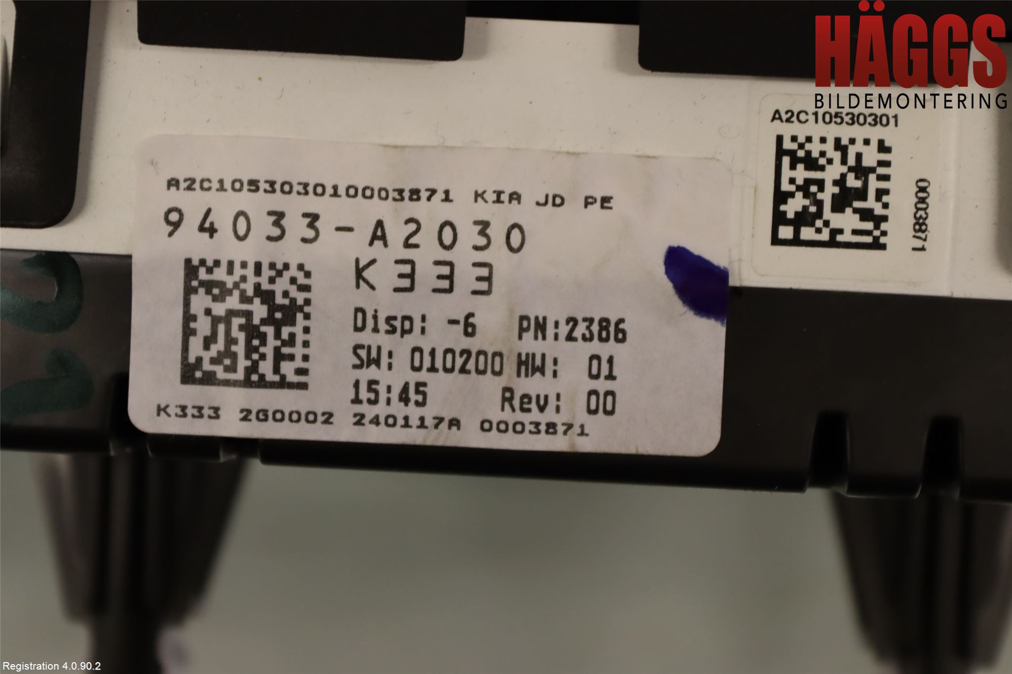 Kia CEED 12-18 Instrument Komb