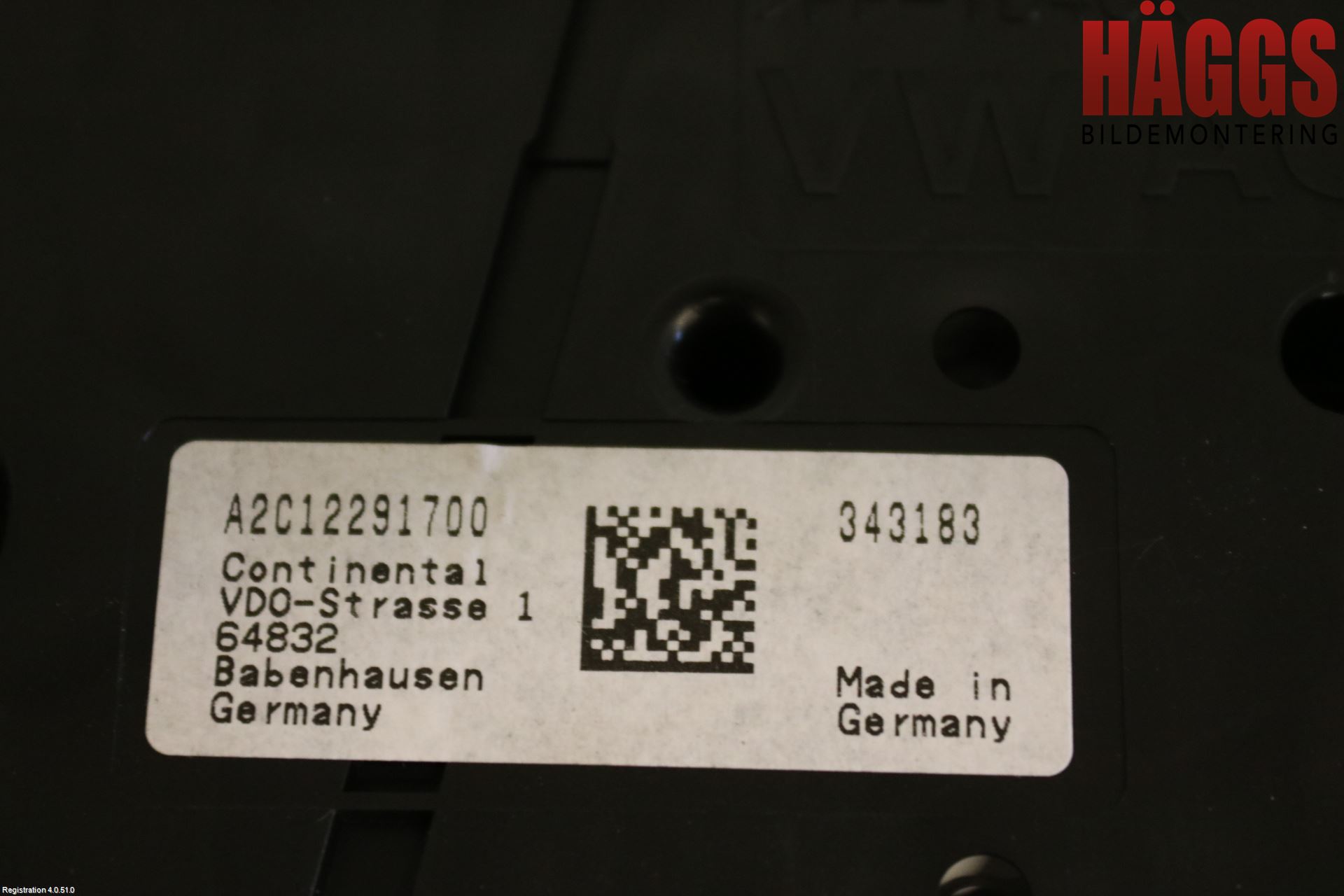 Volkswagen VW GOLF / E-GOLF VII 13-20 Instrument Komb