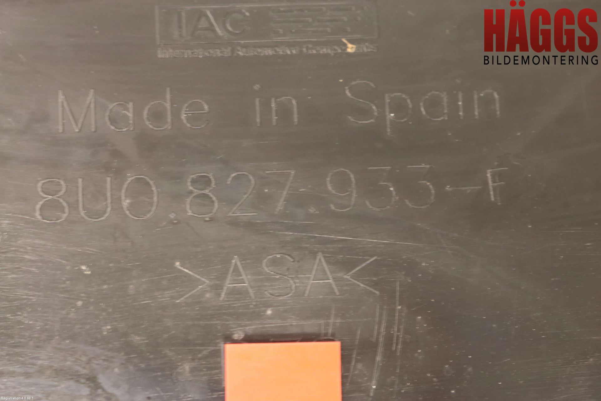 Audi Q3 8U 12-18 Spoiler Baklucka