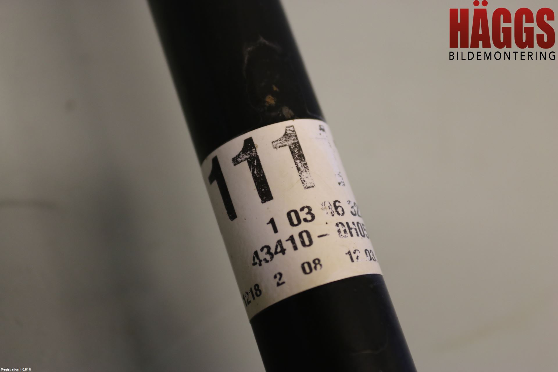 Toyota AYGO 06-14 Drivaxel Fram Höger