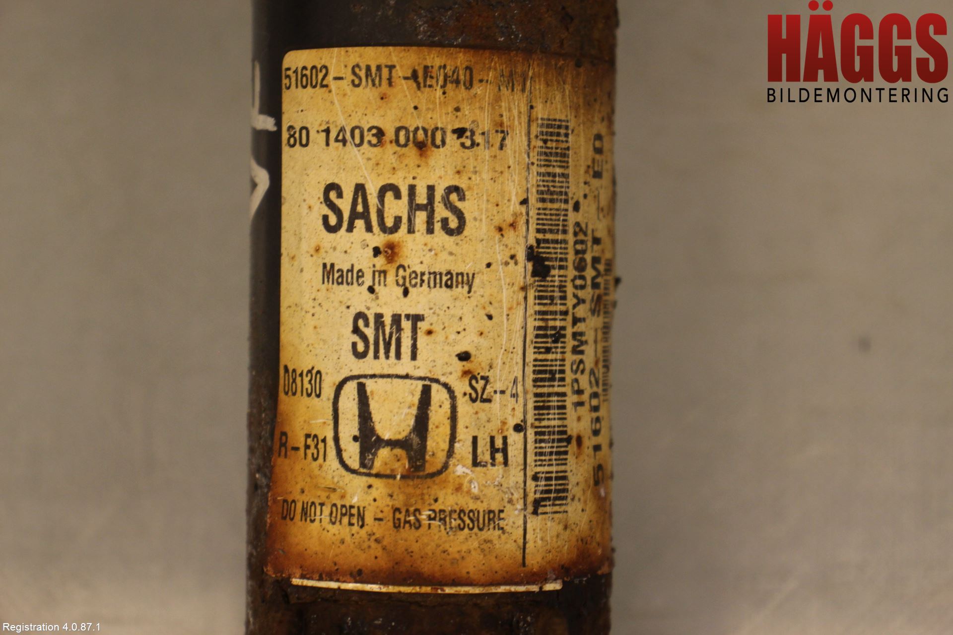 Honda CIVIC 06-11 Fjäderben Fram Vänster