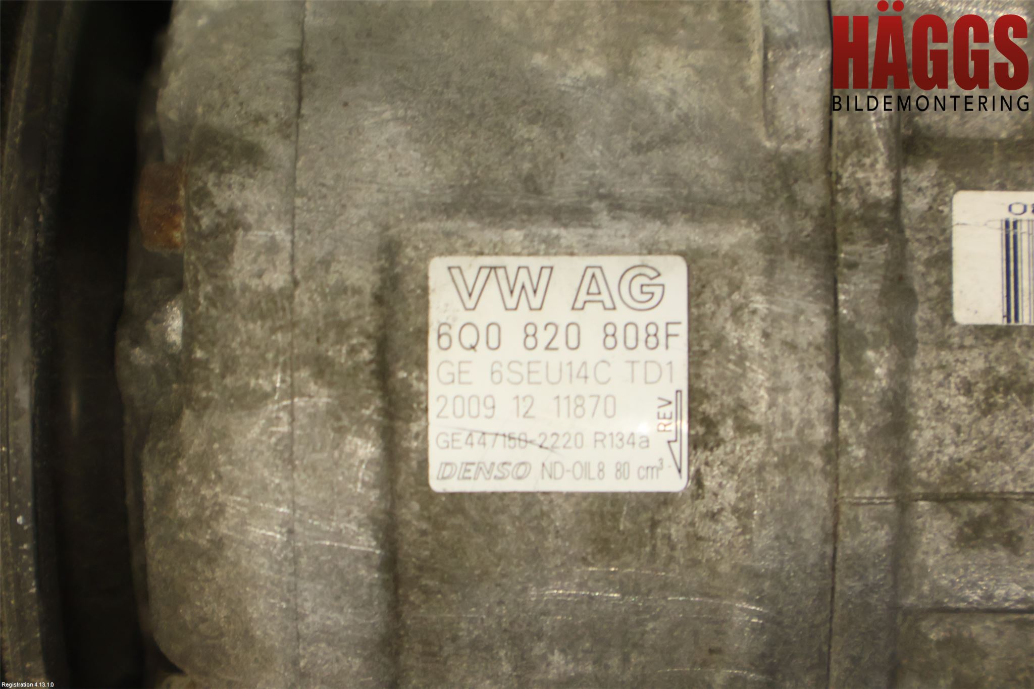 Volkswagen VW POLO 10-17 Ac Kompressor