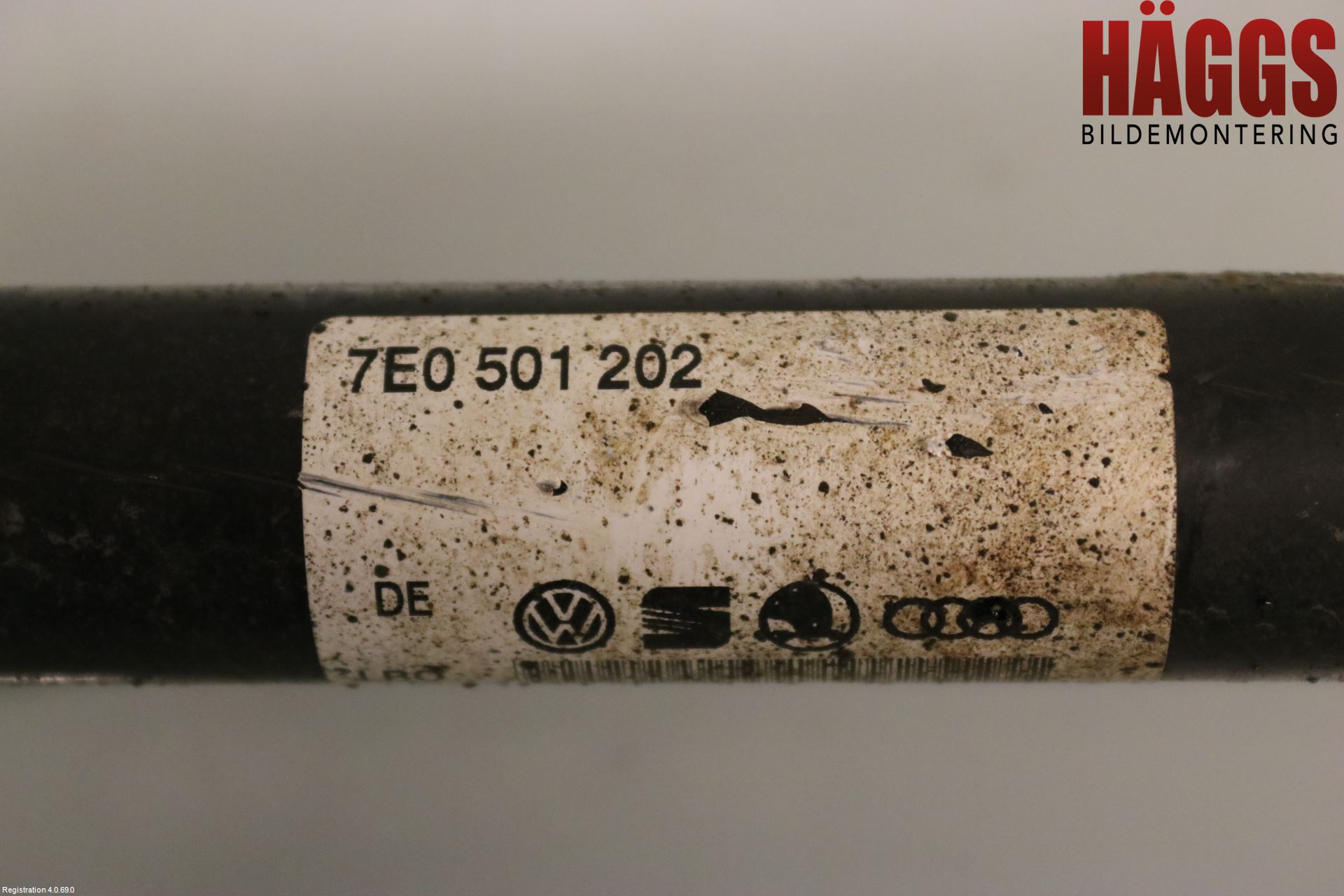 Volkswagen VW TRANSP/CARAVELLE (T5) 04-15 Drivaxel Bak Höger