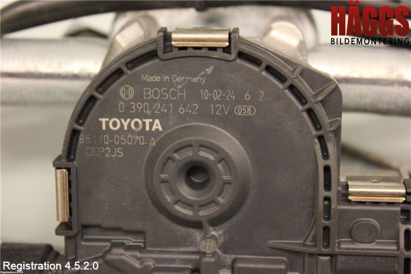 Toyota AVENSIS 09-15 Torkarmotor Vindruta