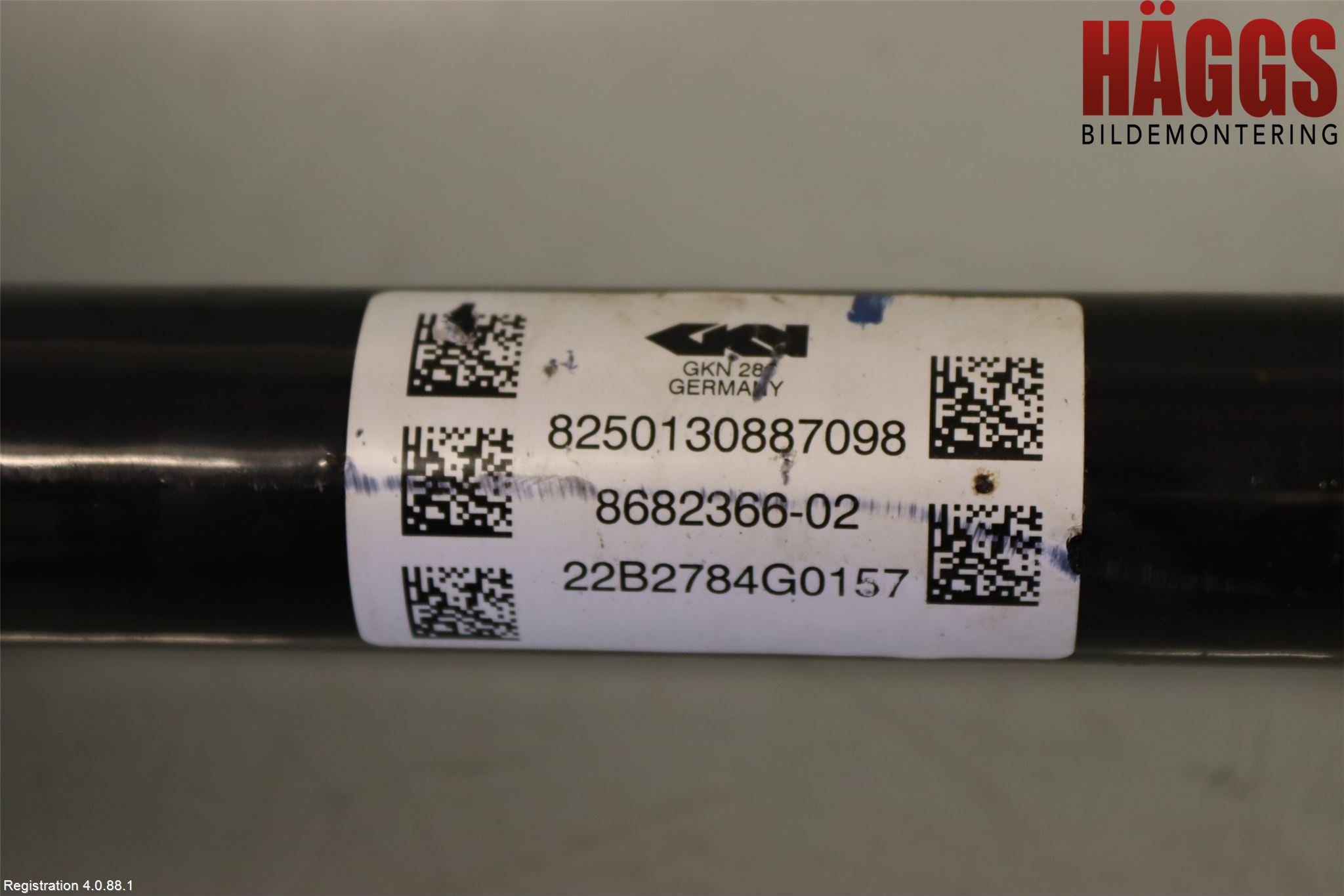 BMW 3 G20/G21/G80/G81 19- Drivaxel Fram Höger