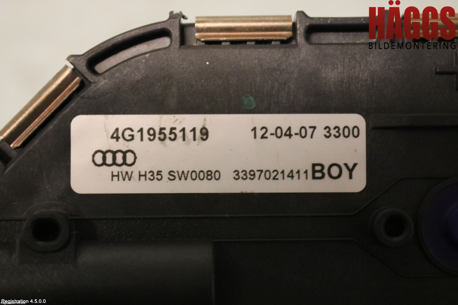 Audi A6/S6 4G 11-18 Torkarmotor Vindruta