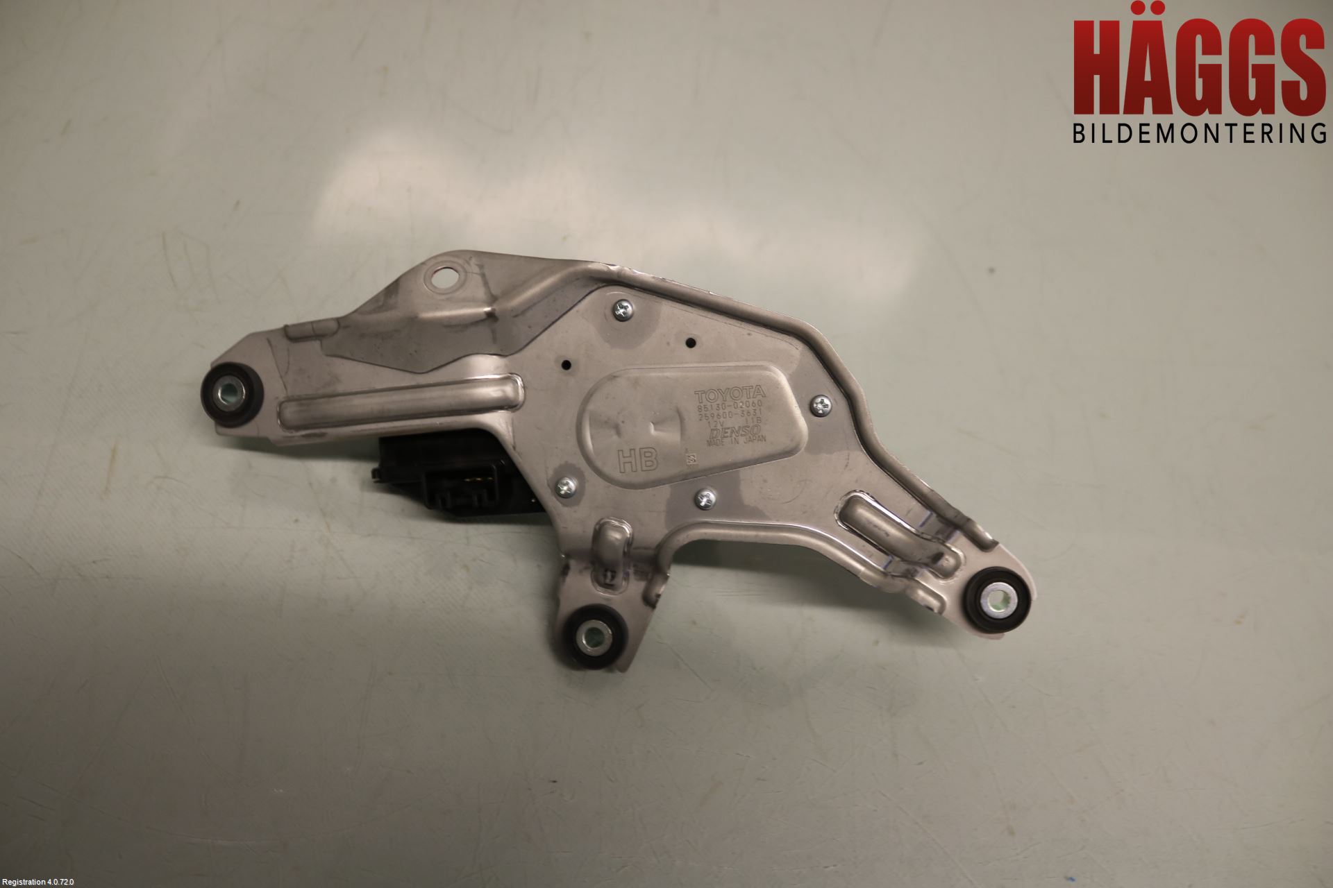 Toyota COROLLA 19- Torkarmotor Baklucka