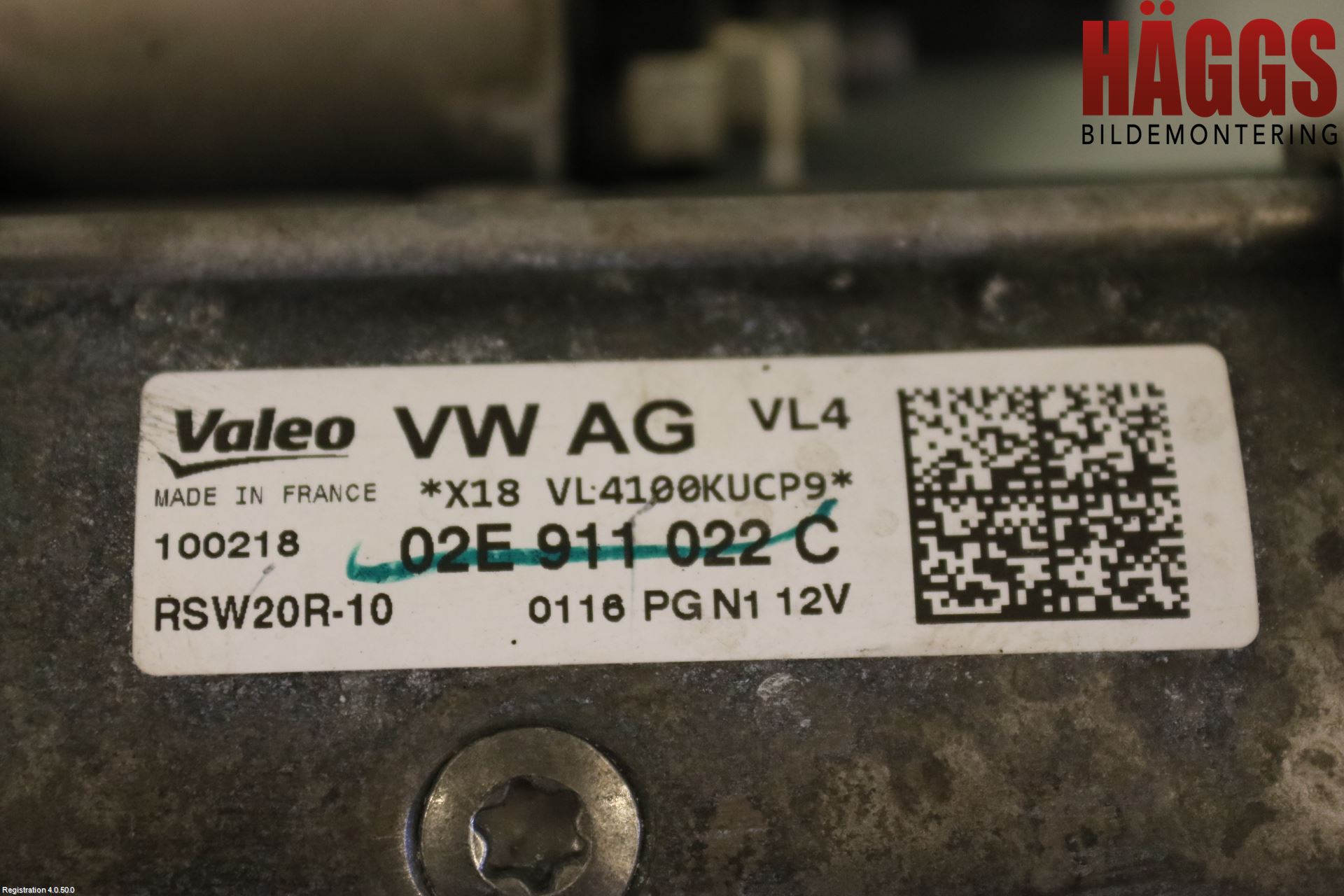 Volkswagen VW TIGUAN ALLSPACE 18- Startmotor Diesel