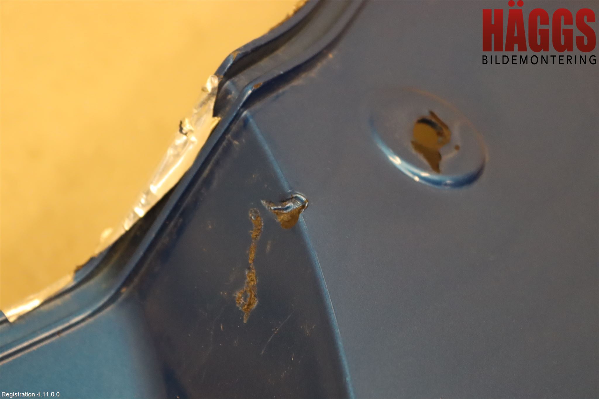 MC och moped ATV BRP/CAN AM Skärm Bak Vänster