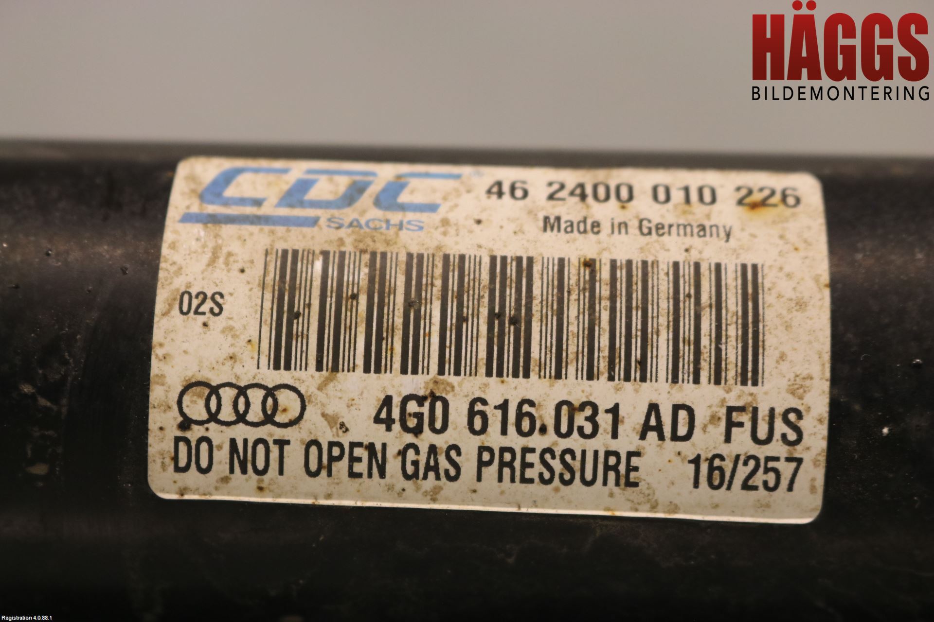 Audi A6 ALLROAD 12-18 Stötdämpare Bak