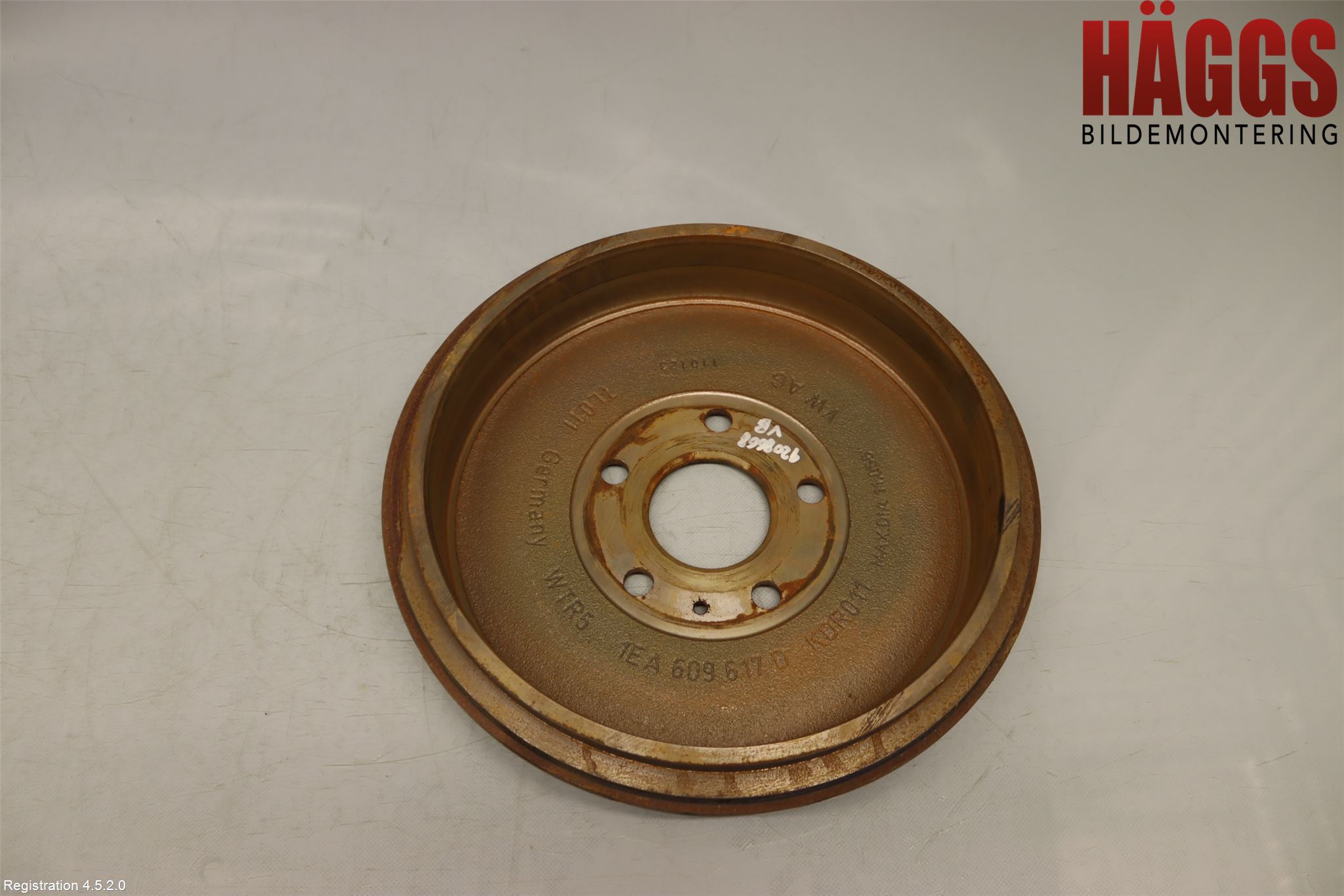 Volkswagen VW ID.3 21- Bromstrumma Bak