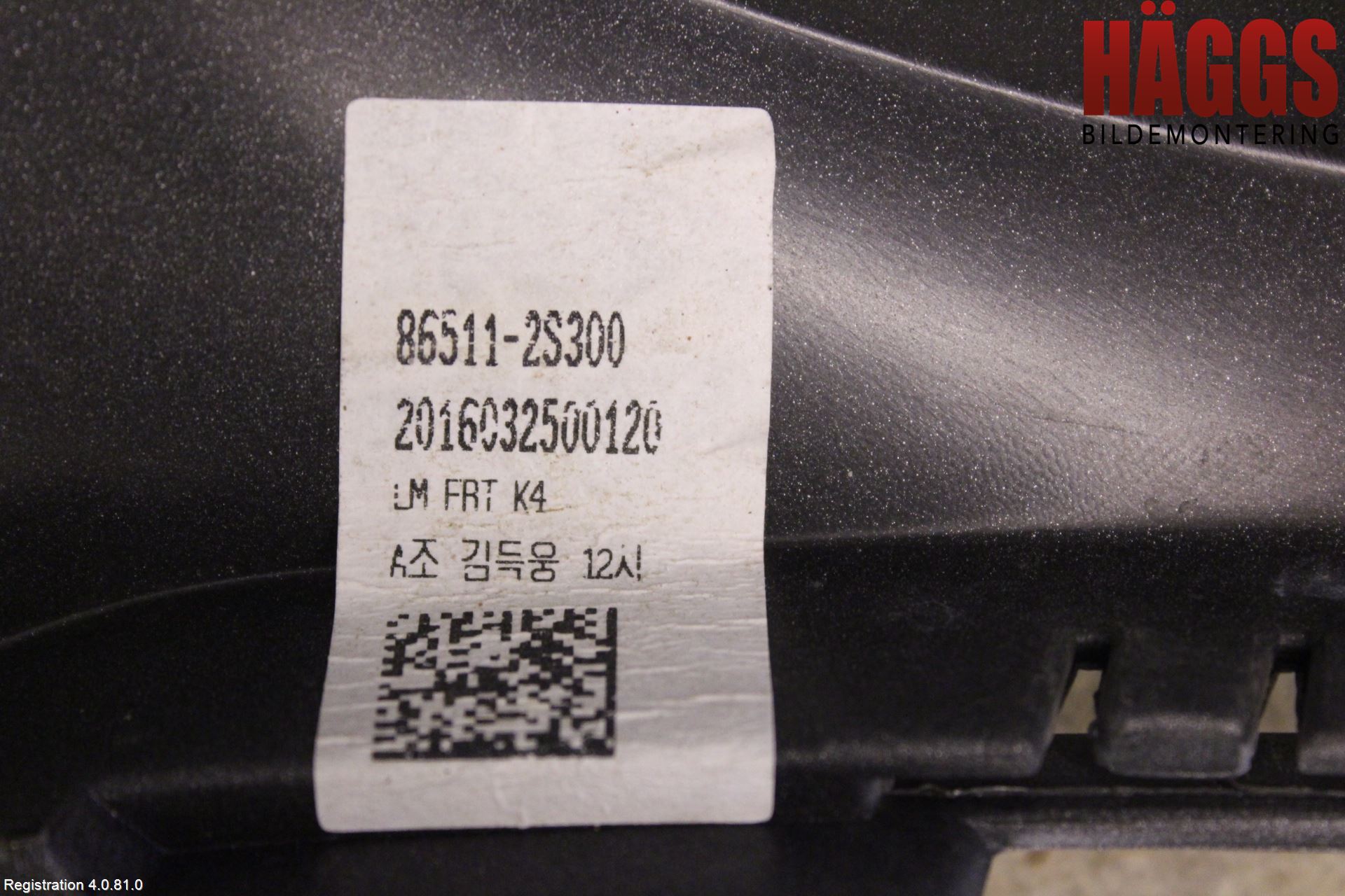 Hyundai ix35 Stötfångarbeklädnad Fram
