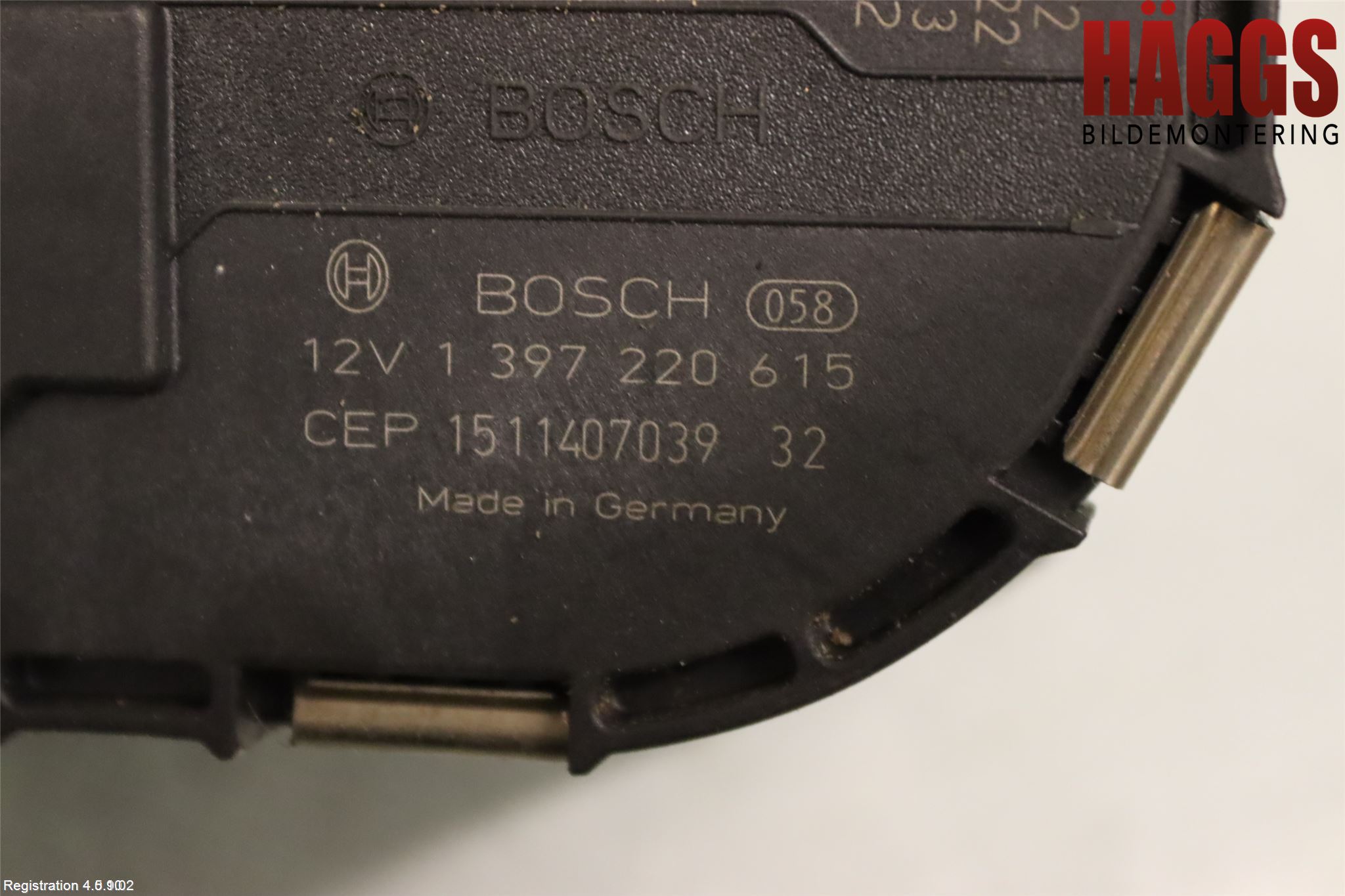 Audi Q3 8U 12-18 Torkarmotor Vindruta