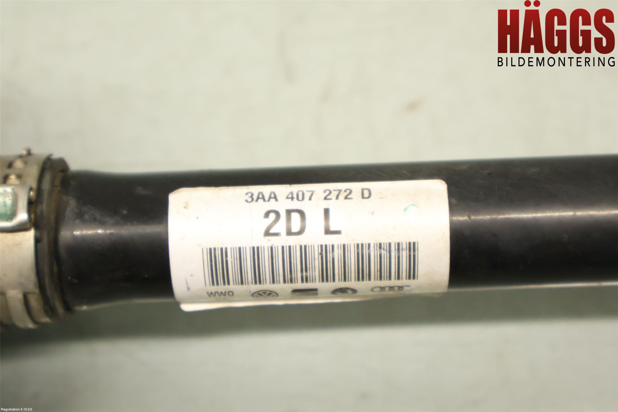 Volkswagen VW PASSAT 11-14 Drivaxel Fram Höger