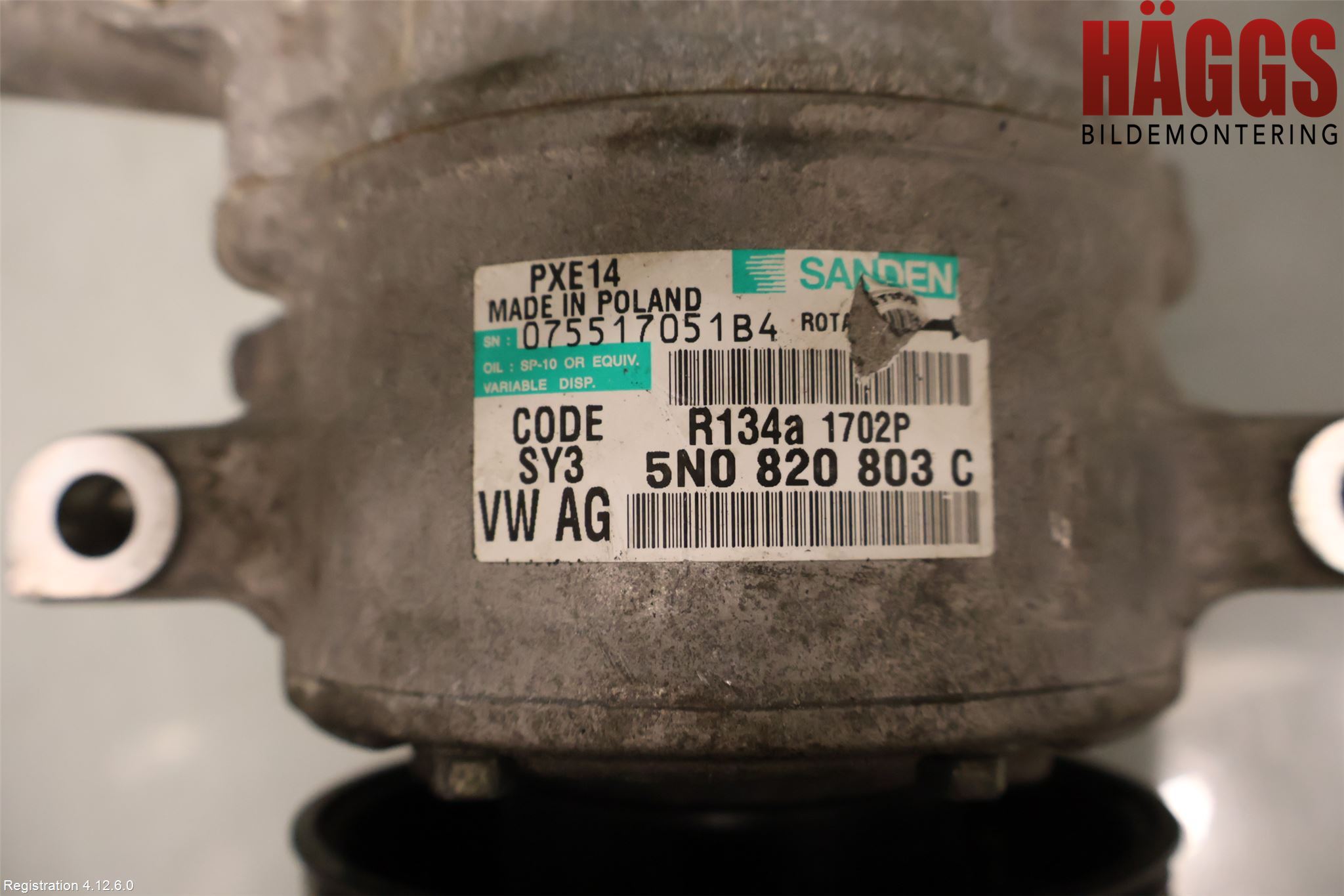 Audi A3/S3 05-13 Ac Kompressor