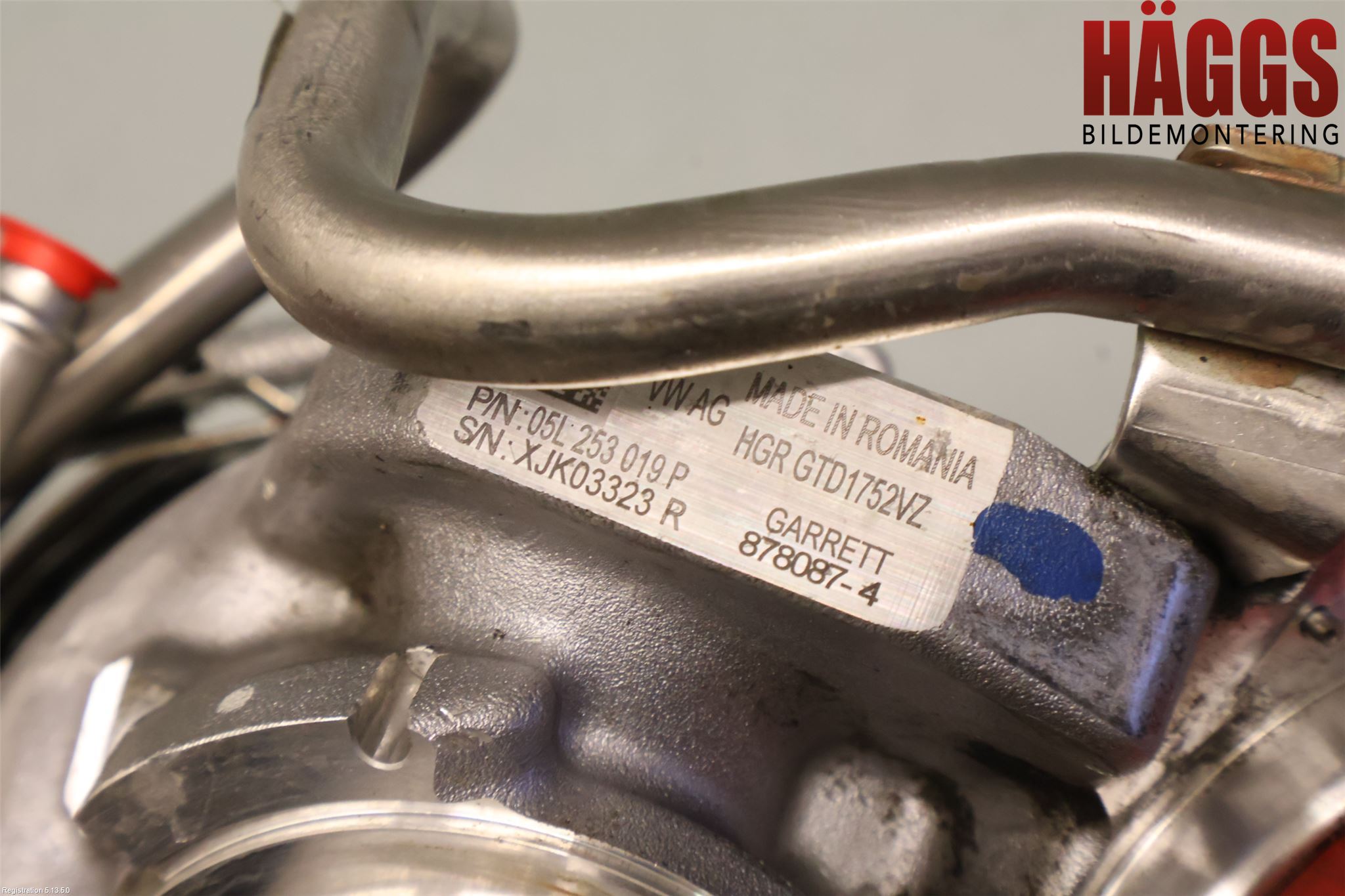 Volkswagen VW PASSAT 20-24 Turboaggregat