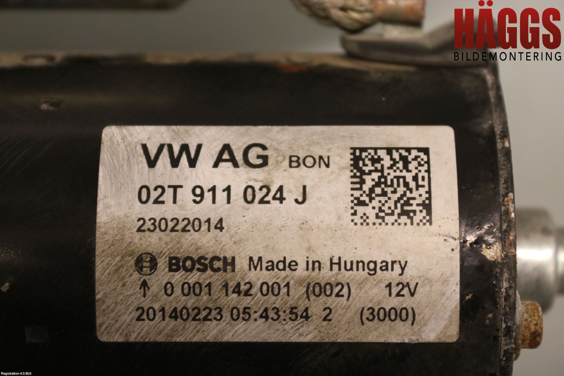 Skoda FABIA 07-14 Startmotor