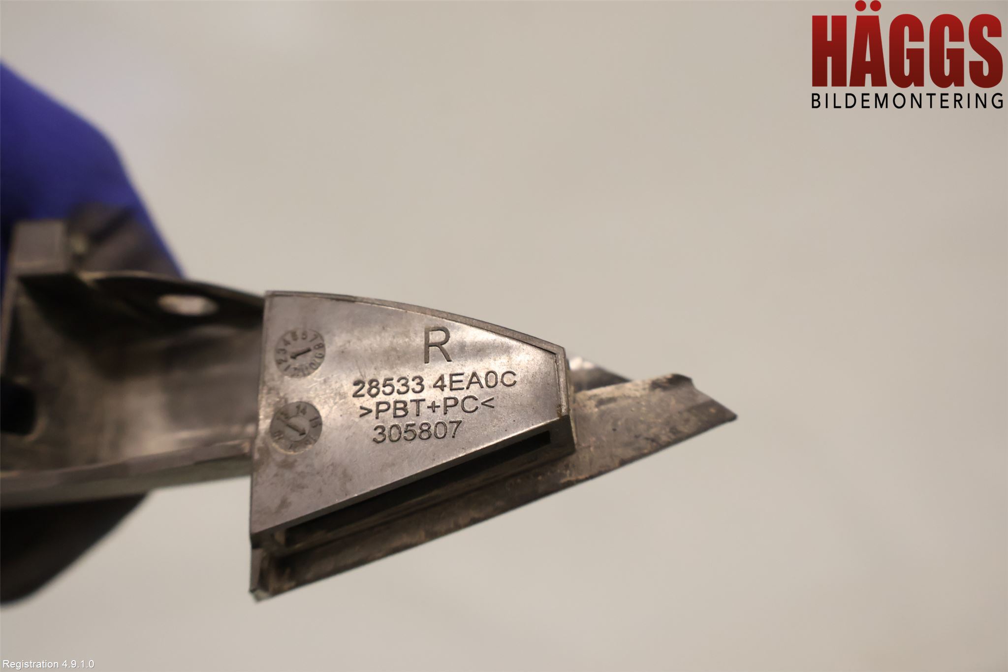 Nissan QASHQAI 14-17 Stötfångardel Fram Hö