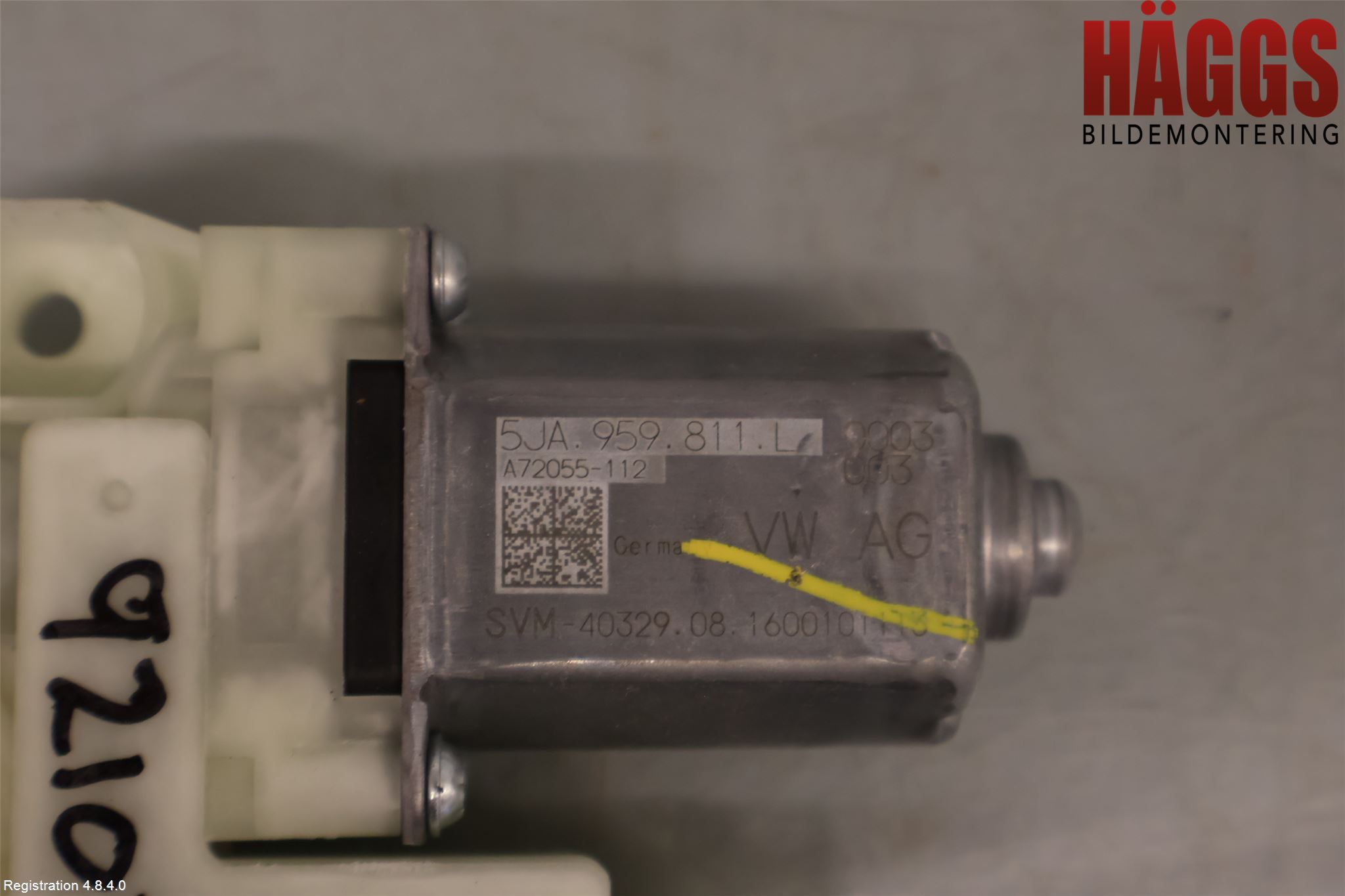 Skoda RAPID Fönsterhissmotor