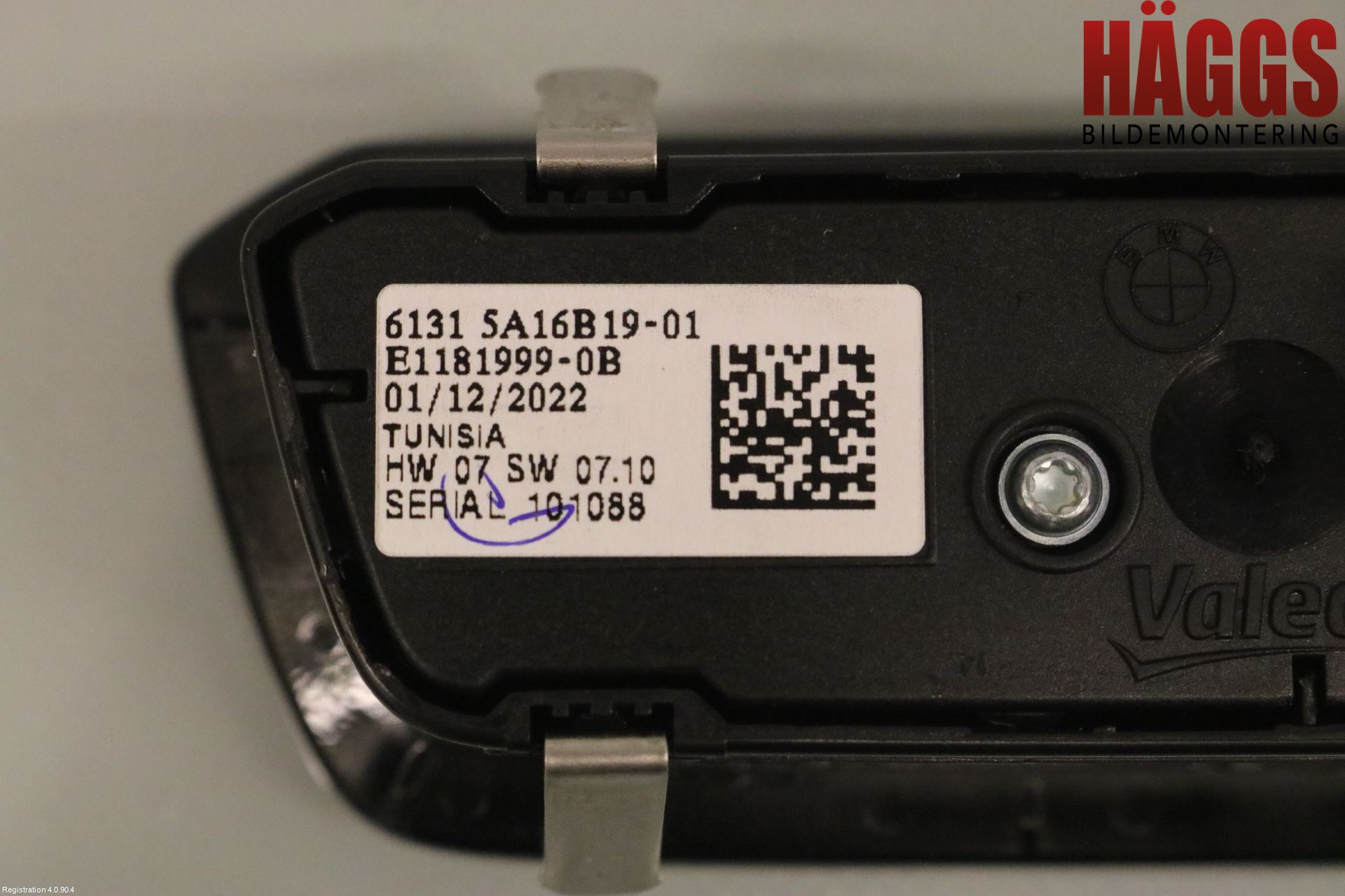 BMW 3 G20/G21/G80/G81 19- Strömställare Ljus