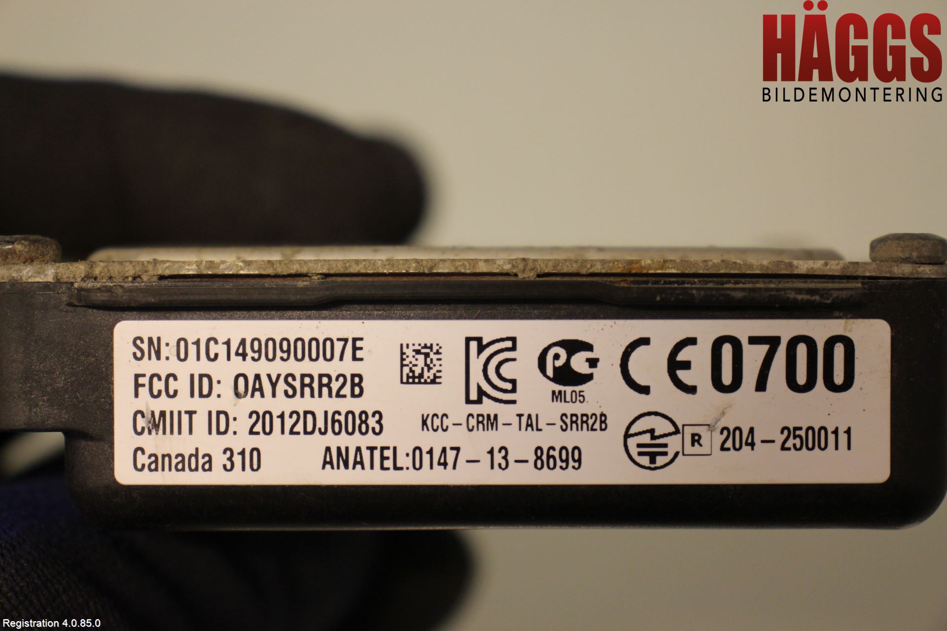Jeep GRAND CHEROKEE 10-20 Sensor Aktivt Kollisionsskydd
