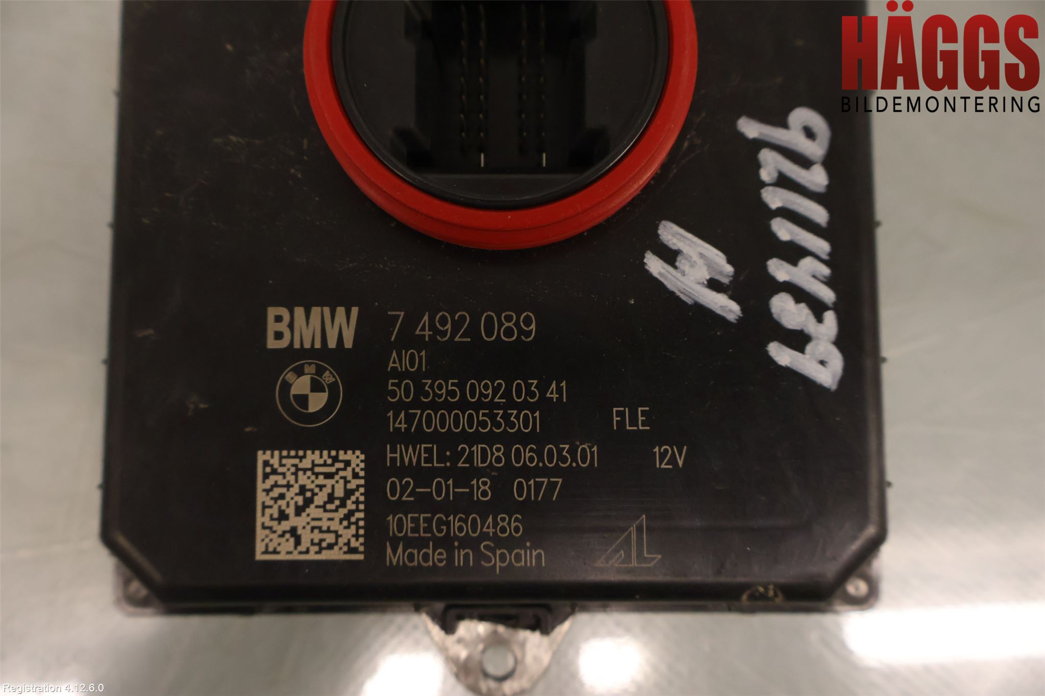 BMW 2 F45 Active Tourer 14-21 Styrenhet Strålkastare