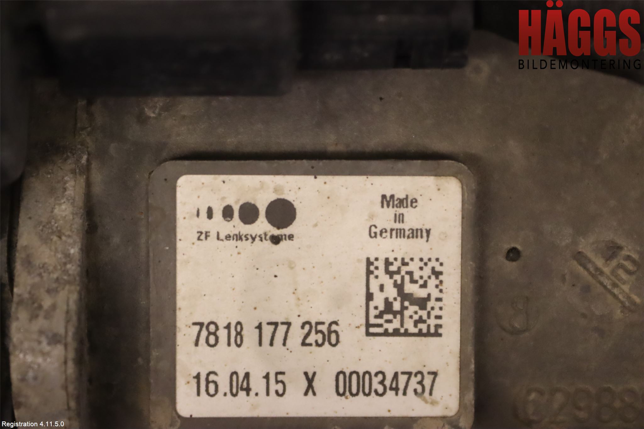 Volvo V60 14-18 Styrväxel-Snäcka Elektrisk