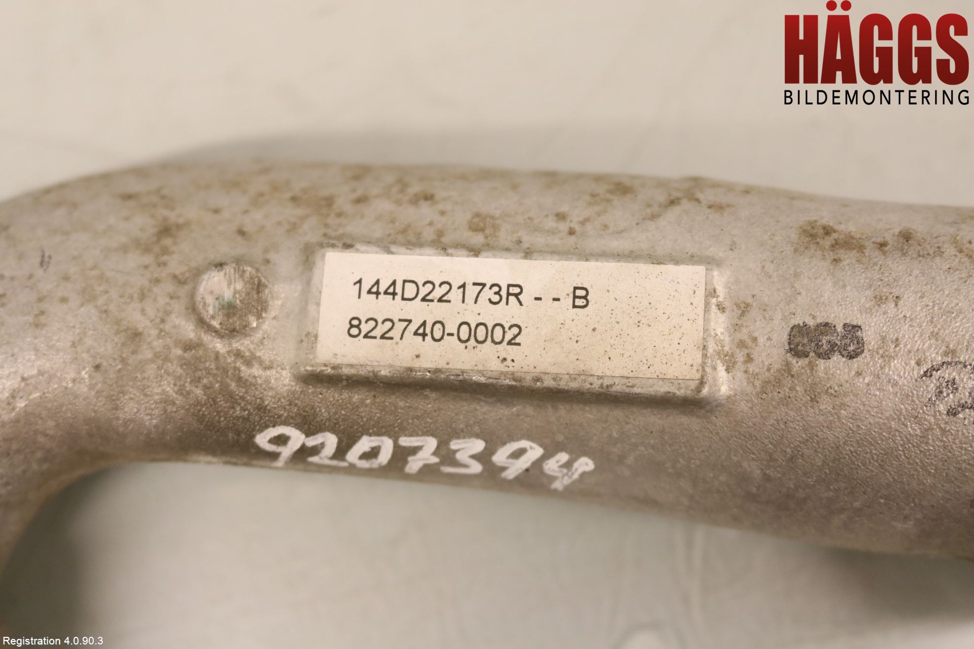 Nissan NAVARA, TREK-1 17-21 Laddluft-Intercoolerrör