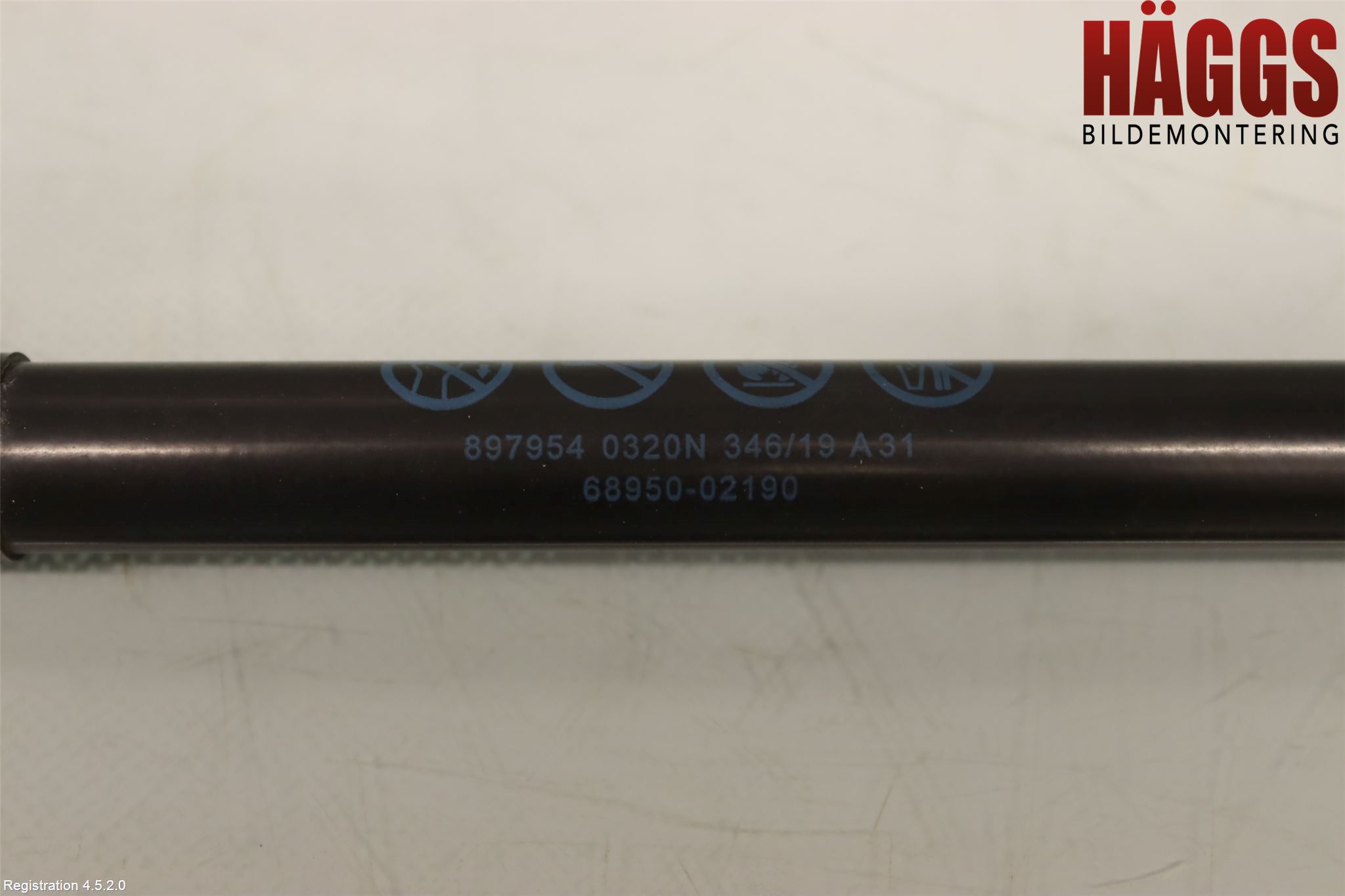 Toyota COROLLA 19- Gasfjäder Baklucka