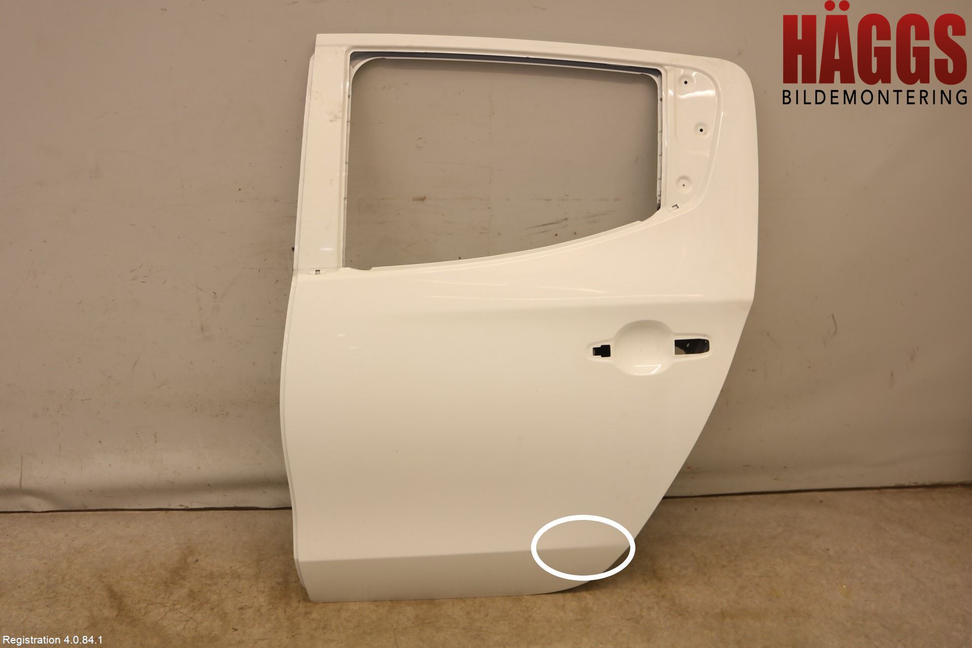 Fiat FULLBACK 16-19 Dörr Bak Vänster