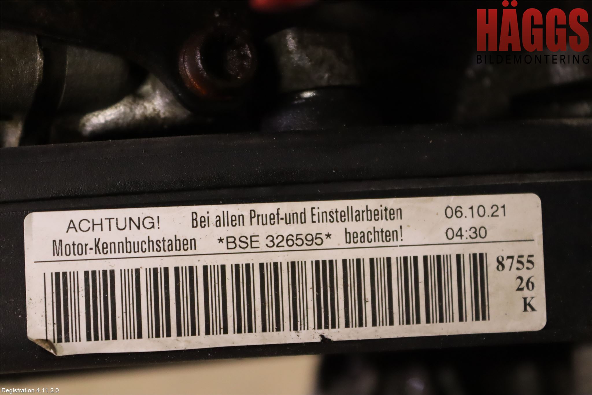Volkswagen VW GOLF V 04-09 Motor Bensin