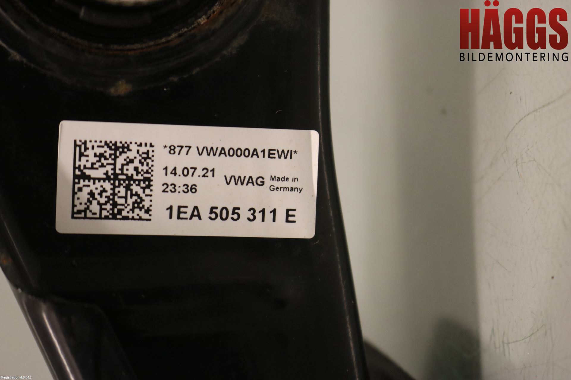 Volkswagen VW ID.3 21- Bärarm Bak Vänster