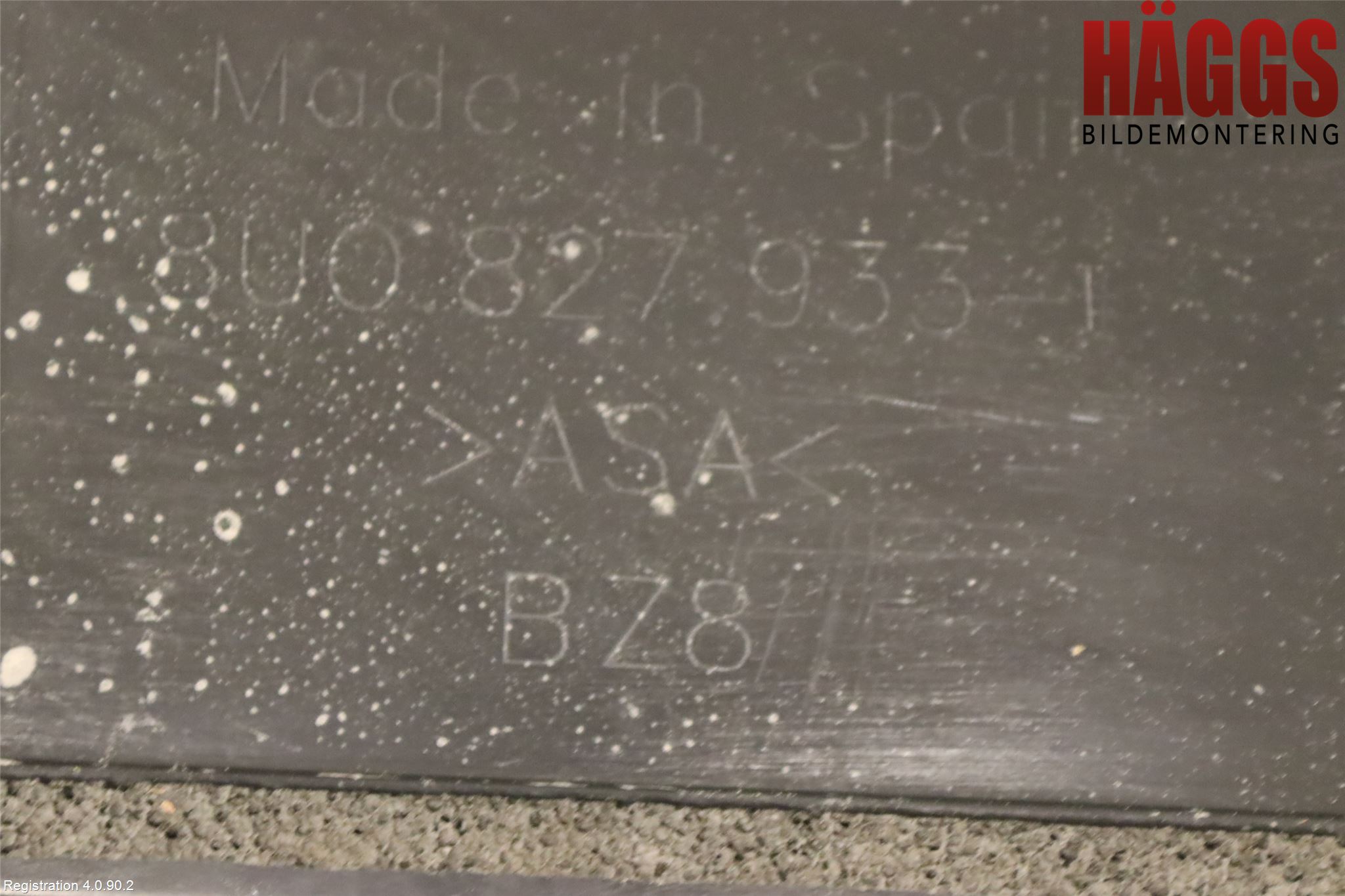 Audi Q3 8U 12-18 Spoiler Baklucka