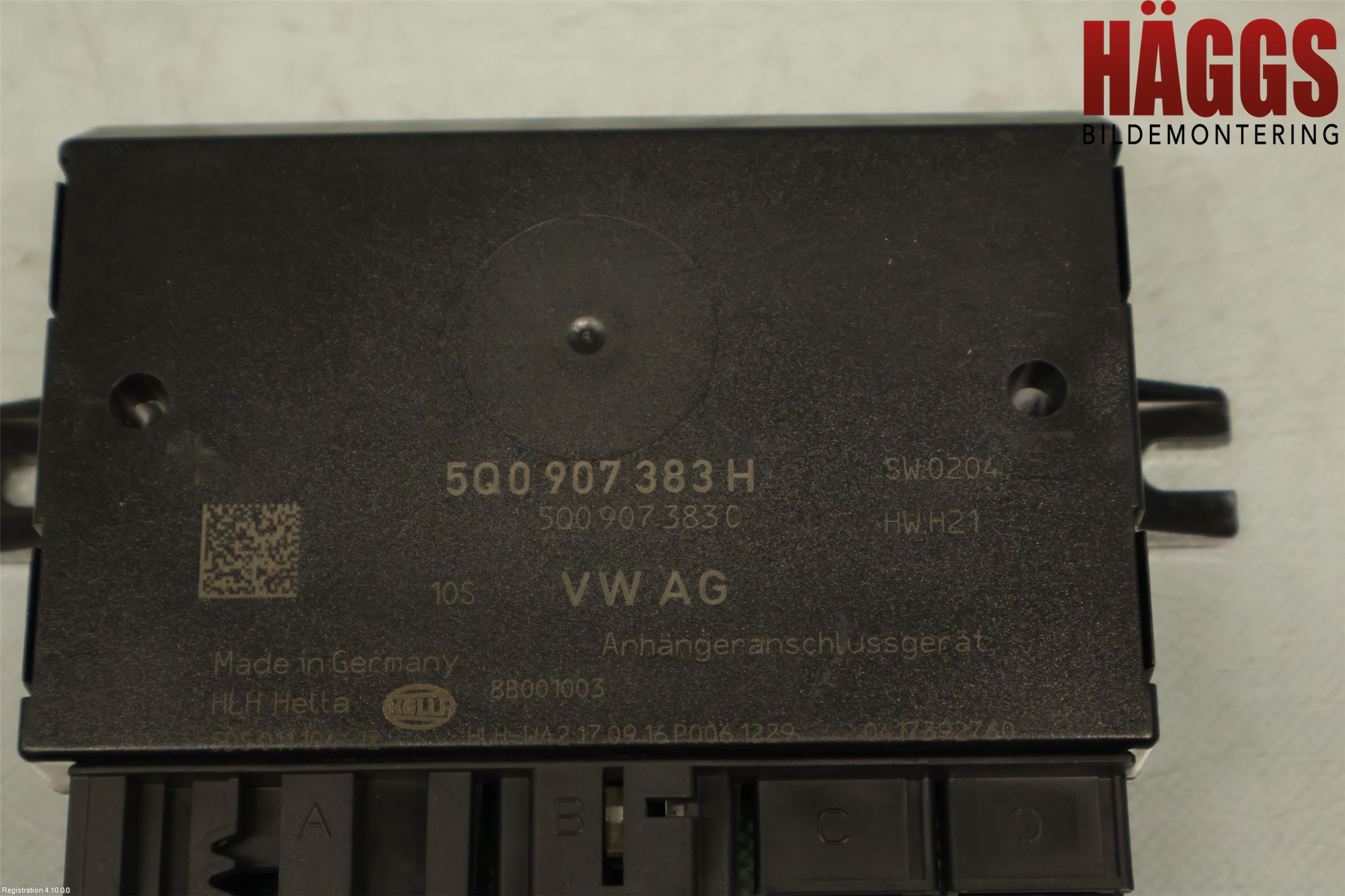 Volkswagen VW GOLF / E-GOLF VII 13-20 Styrenhet Dragkrok