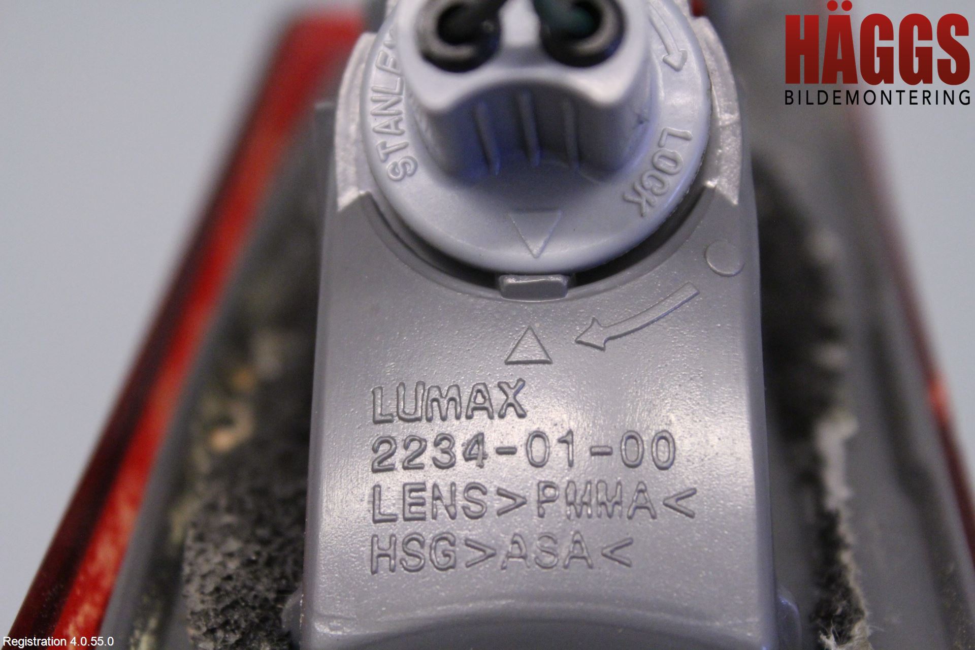 Nissan MICRA 11-16 Bromsljus Bakruta