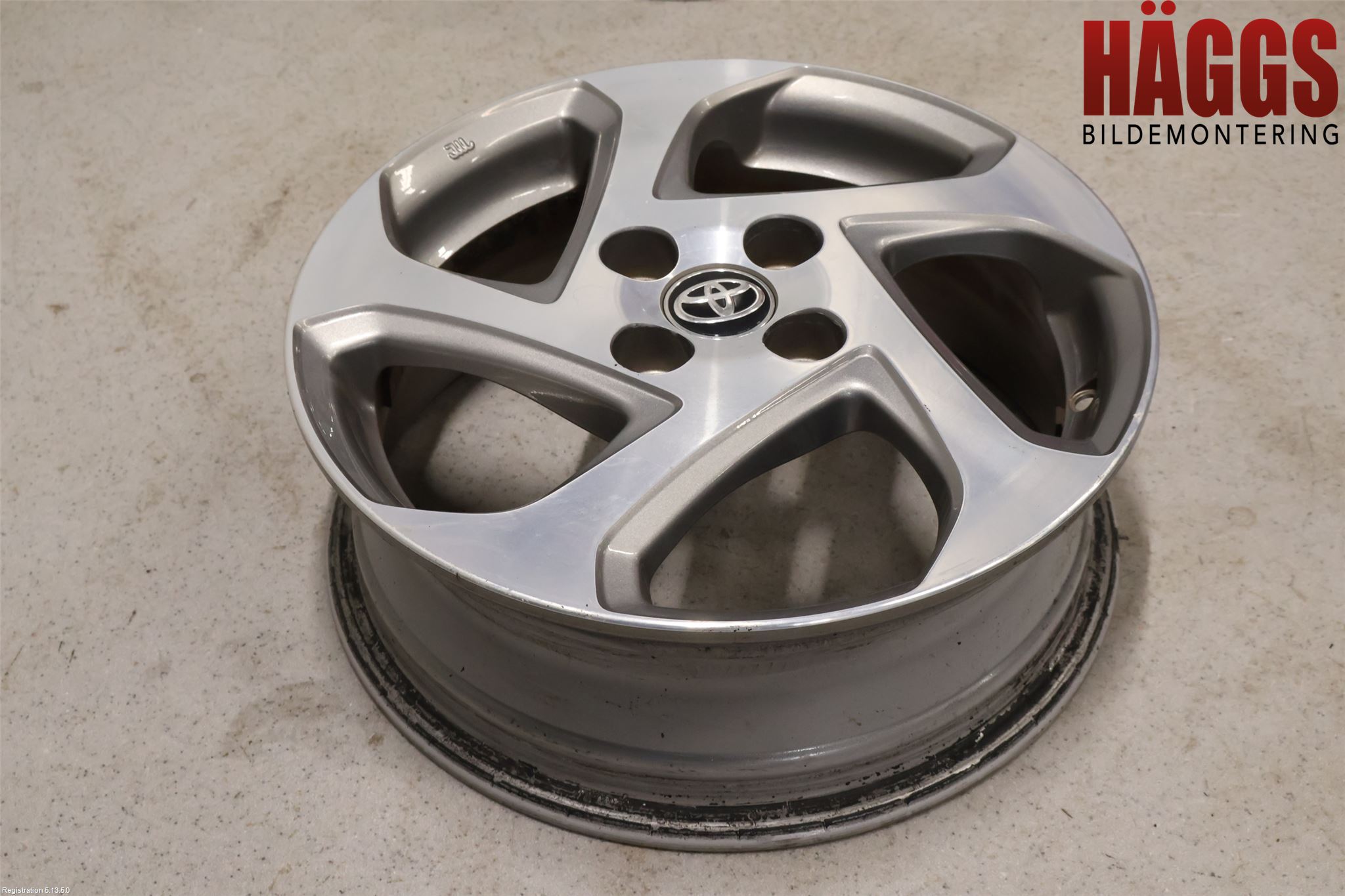 Toyota YARIS XP130 15-20 Fälg Aluminium