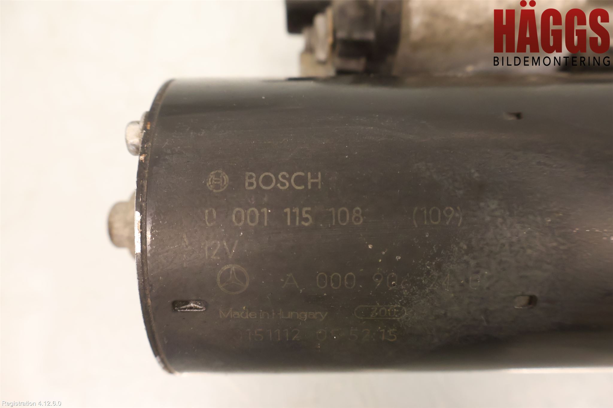 Mercedes-Benz MB SPRINTER (W906) 06-18 Startmotor Diesel