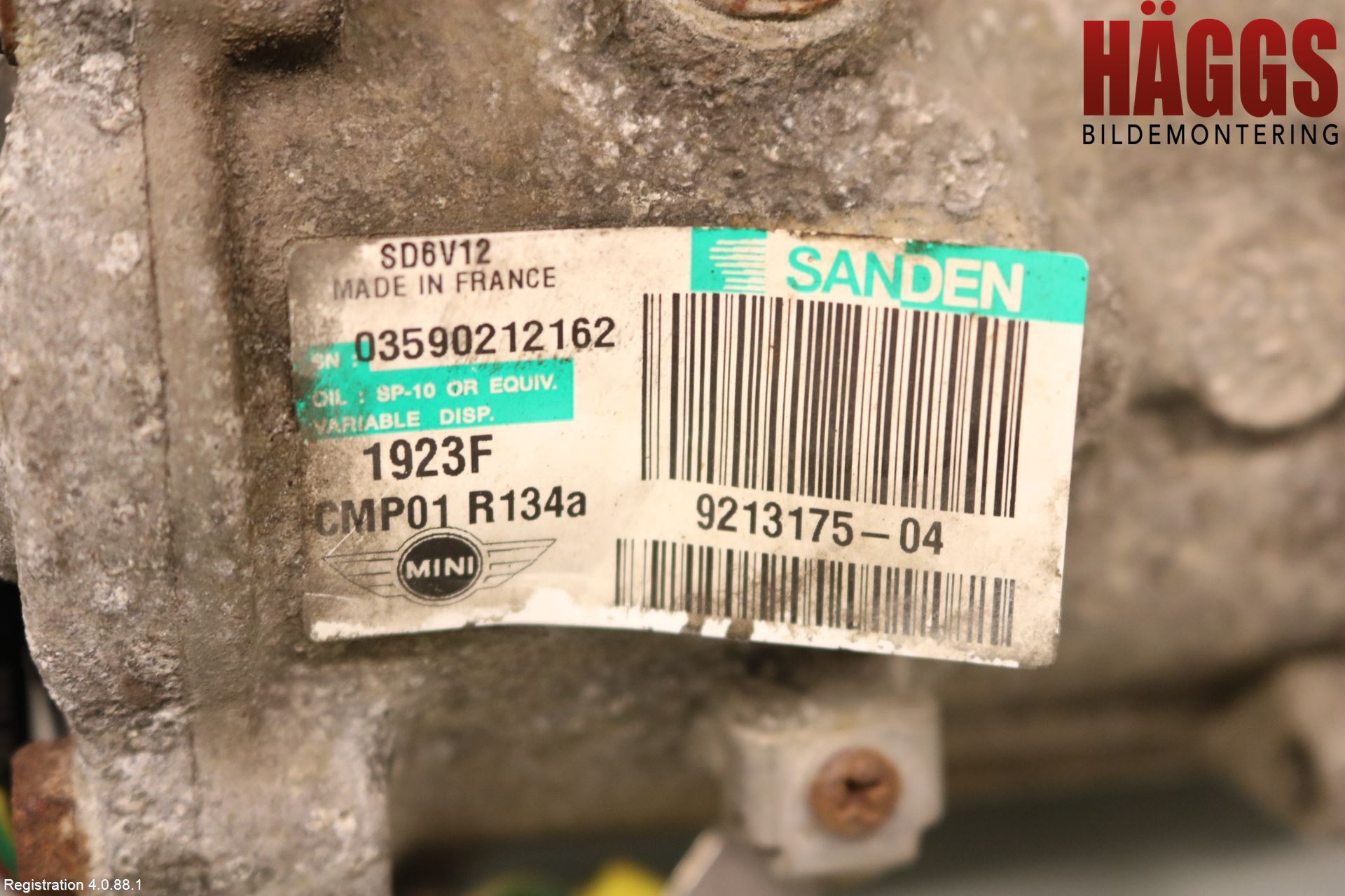 Mini COUNTRYMAN R60 11-16 Ac Kompressor