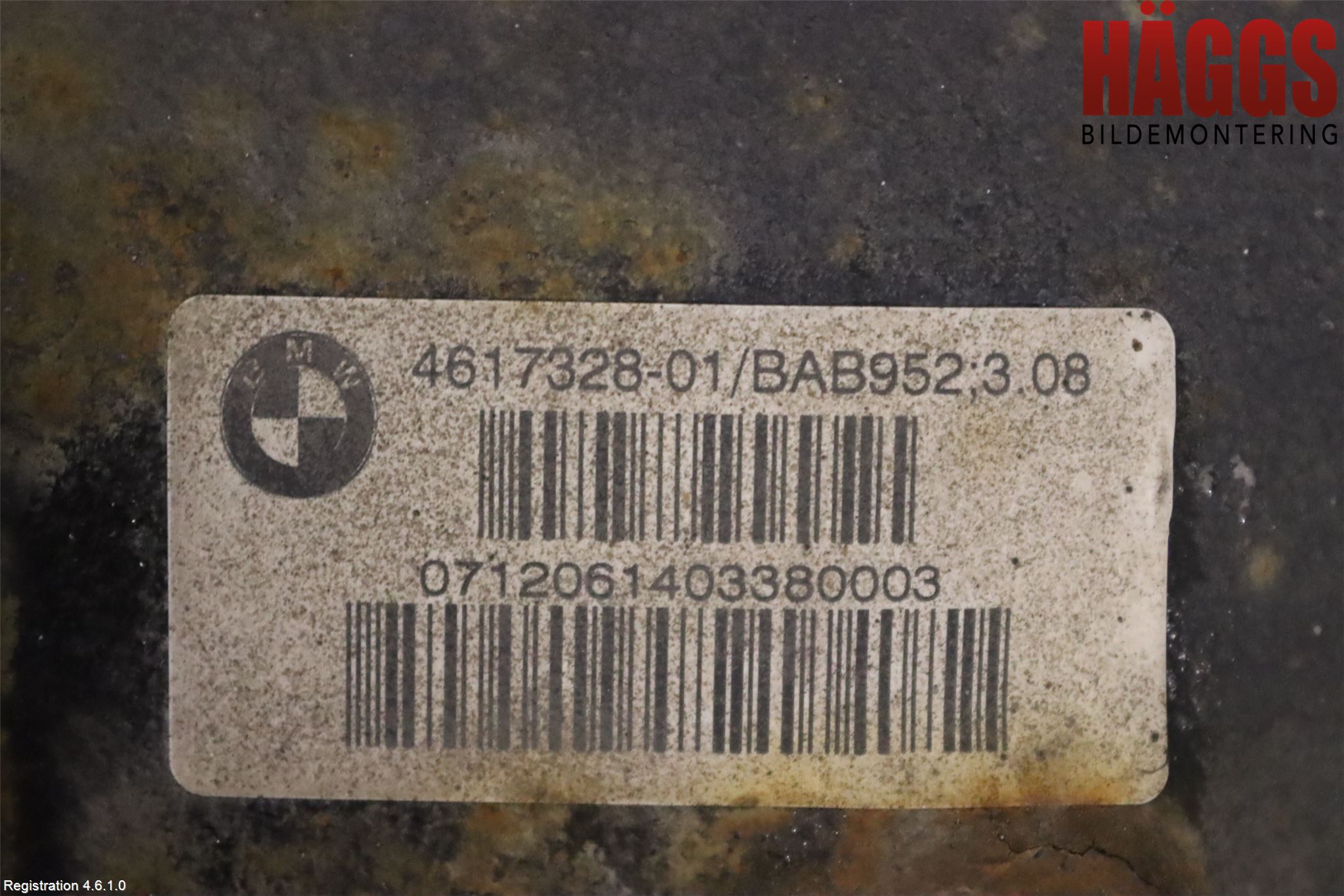 BMW 1 F20/F21 11-19 Bakväxel-Diff