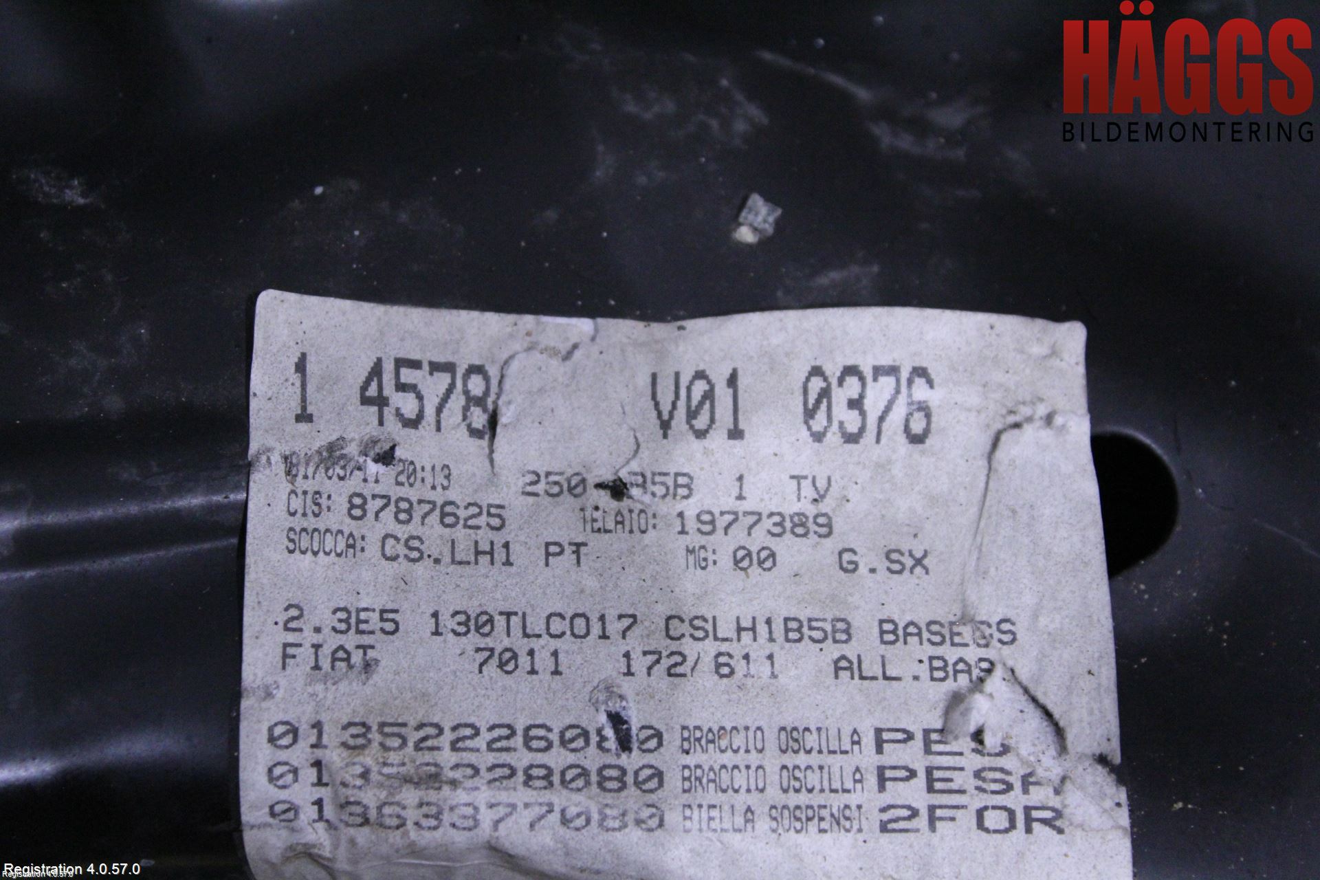 Fiat DUCATO 07-15 Framvagnsbalk