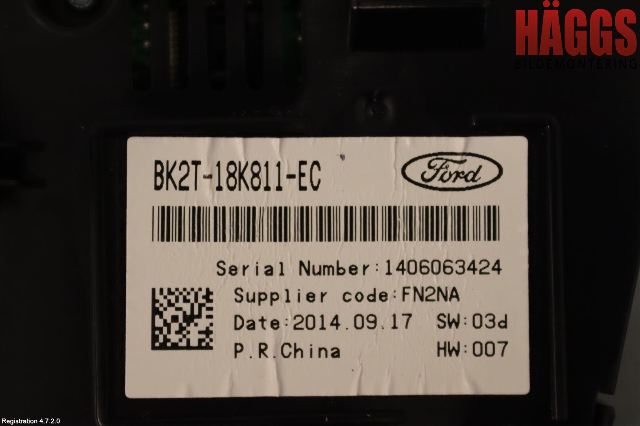 Ford TRANSIT/TOURNEO CONNECT 13-22 Cd Radio - Multimediapanel