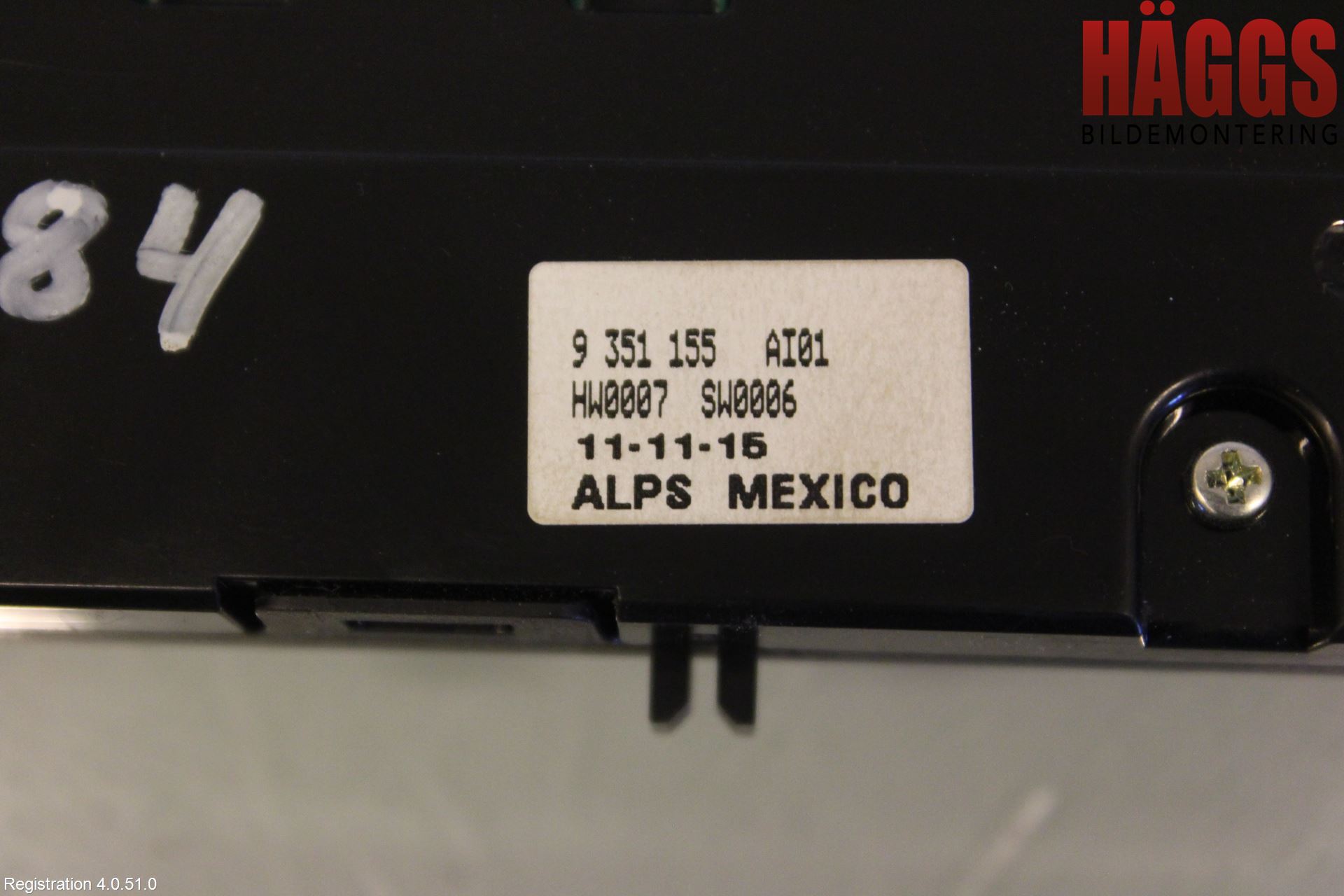 BMW X3 F25 10-17 Cd Radio - Multimediapanel
