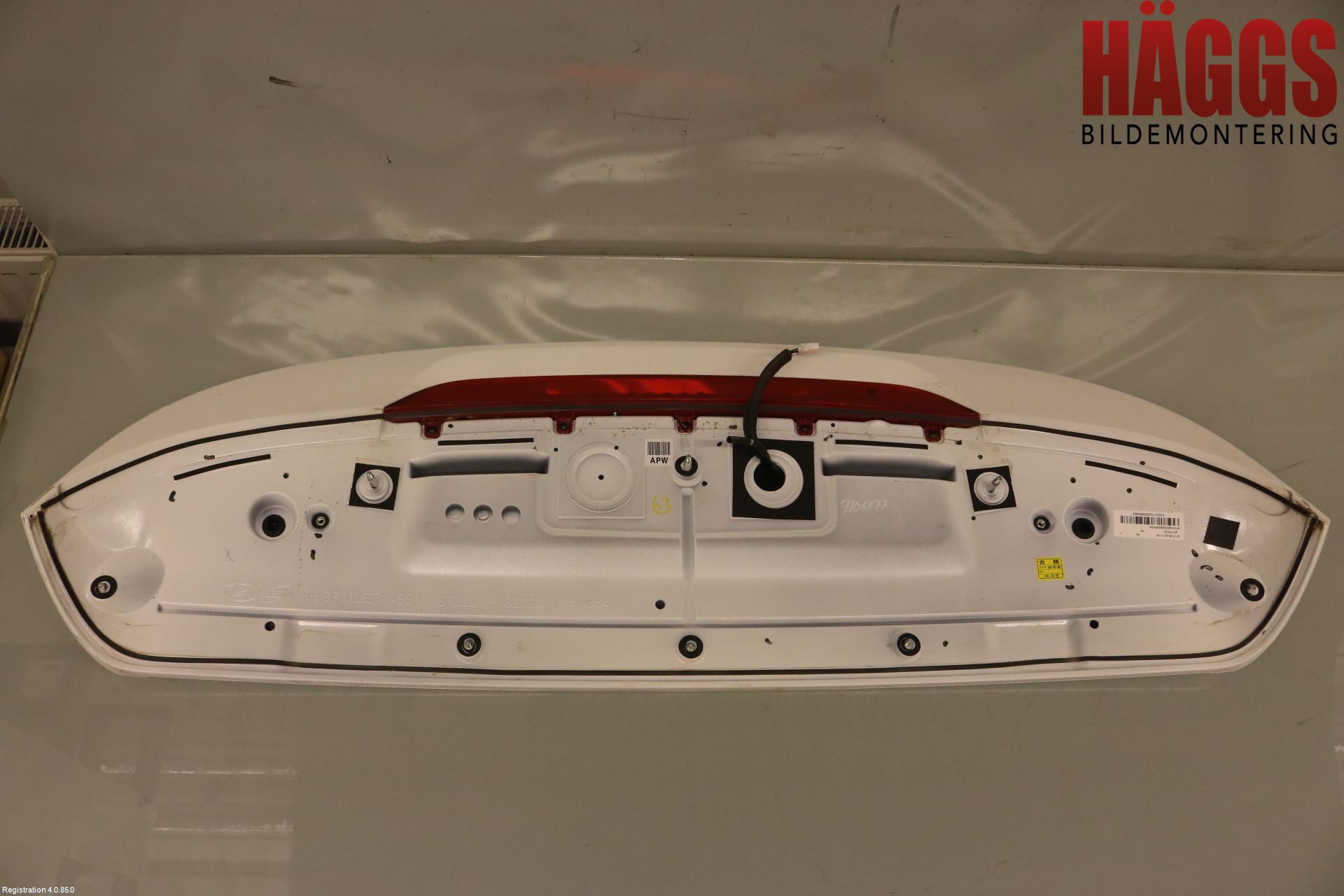 Hyundai i40 16-18 Spoiler Baklucka