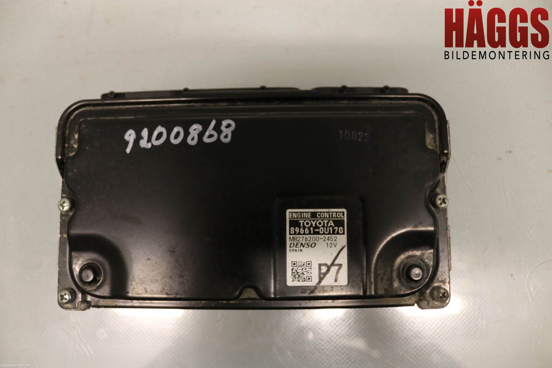 Toyota YARIS XP130 15-20 Styrenhet Insprut Bensin