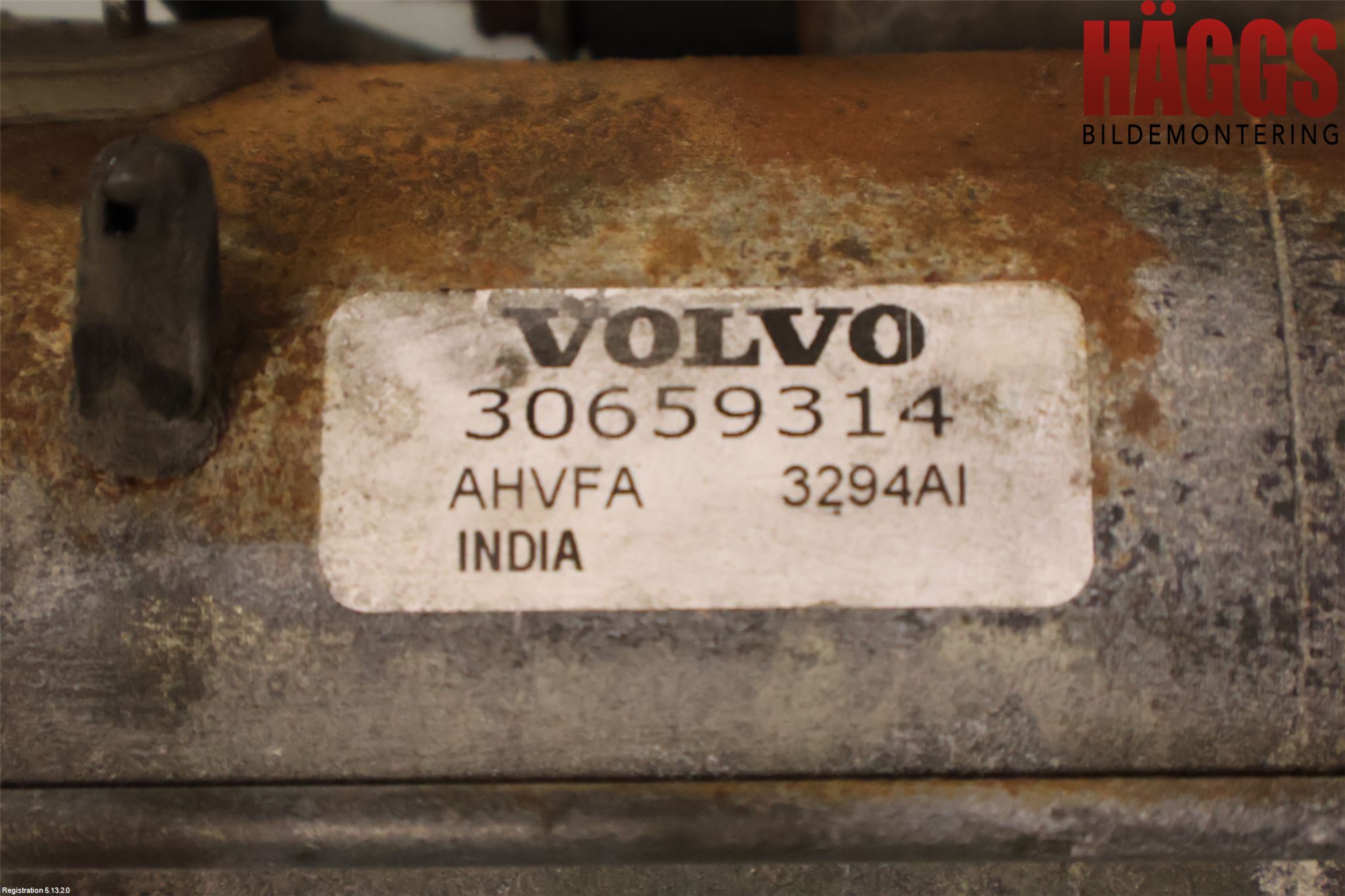 Volvo XC70 14-16 Startmotor Diesel